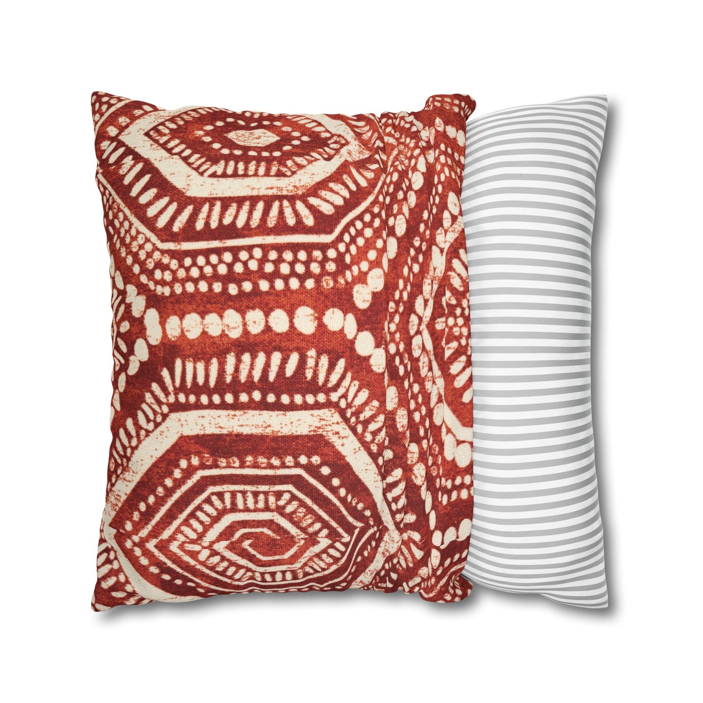 Cloth Print Square Pillow Case