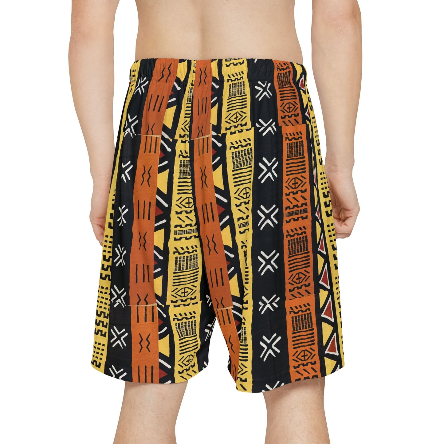 Freedom Culture Men’s Mud Cloth Print Sports Shorts