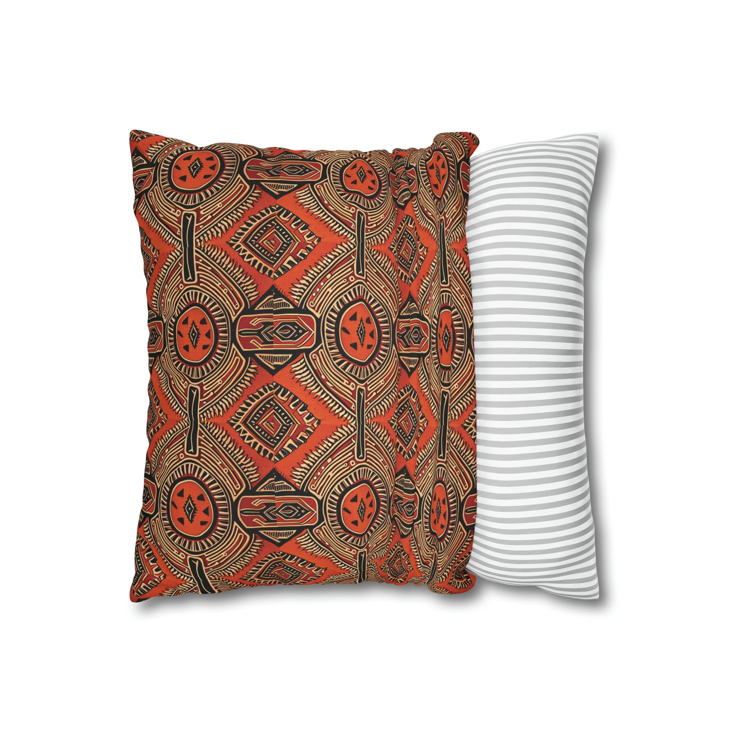 Freedom Culture "Jua" Cloth Print Square Pillow Case