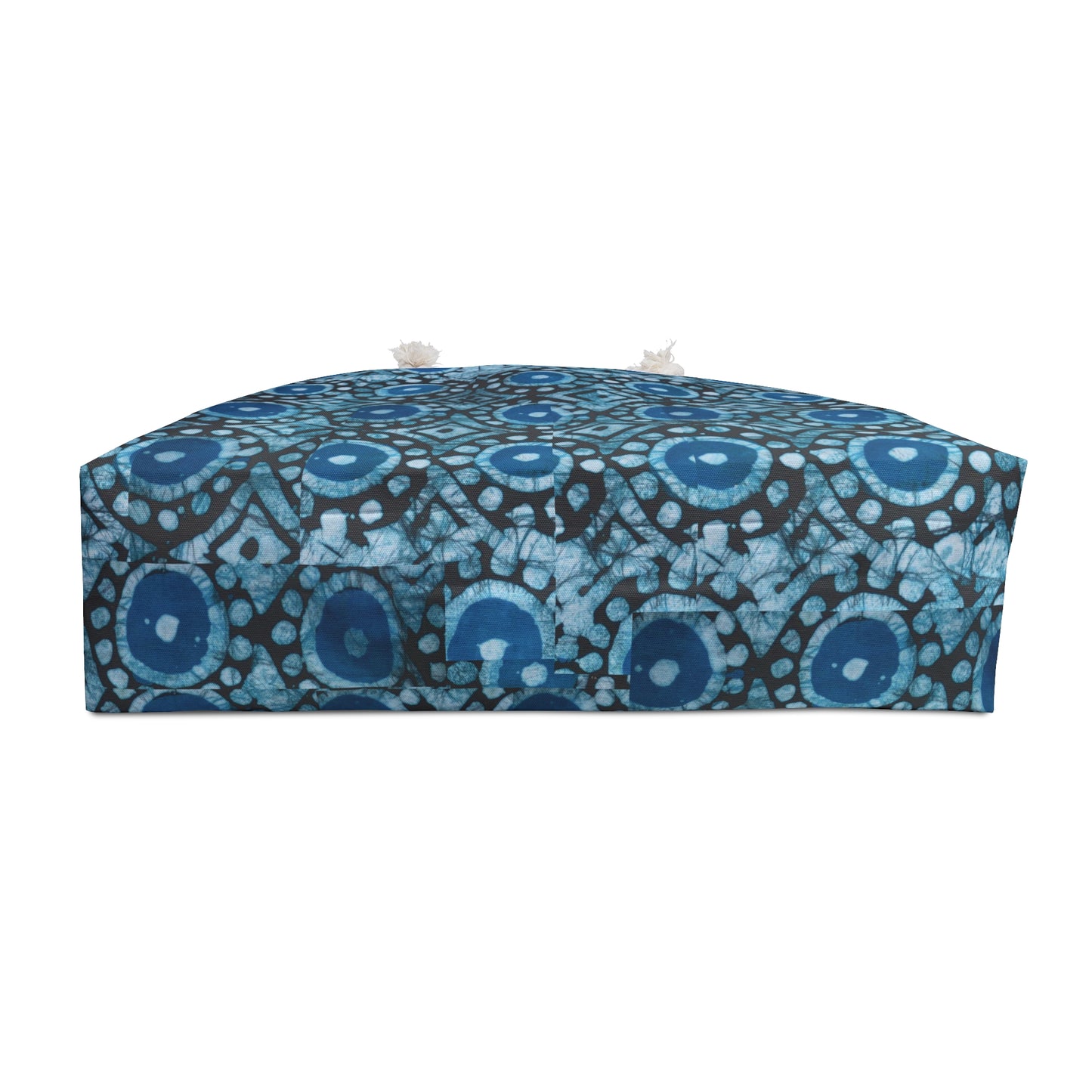 Freedom Culture's African Blue Beach Tote Bag