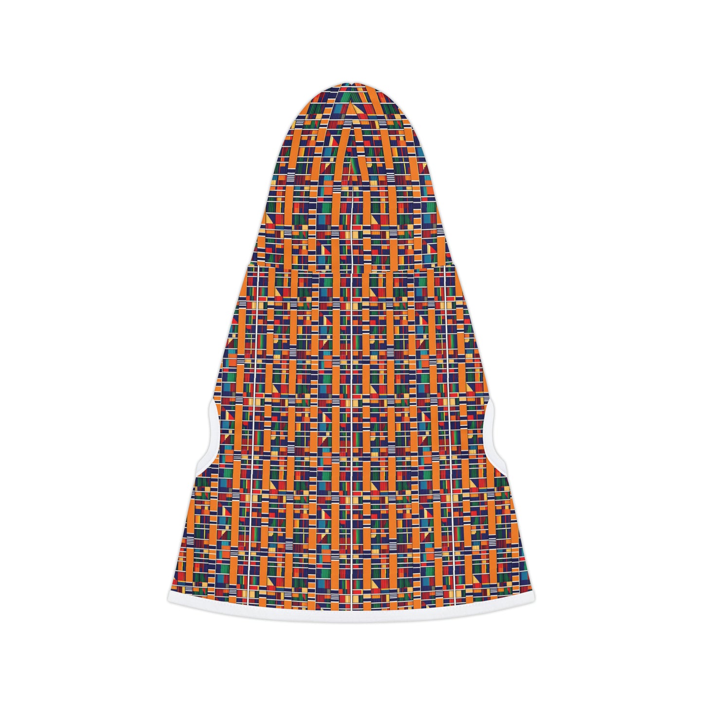 Freedom Culture Pet Hoodie (Kente Print)