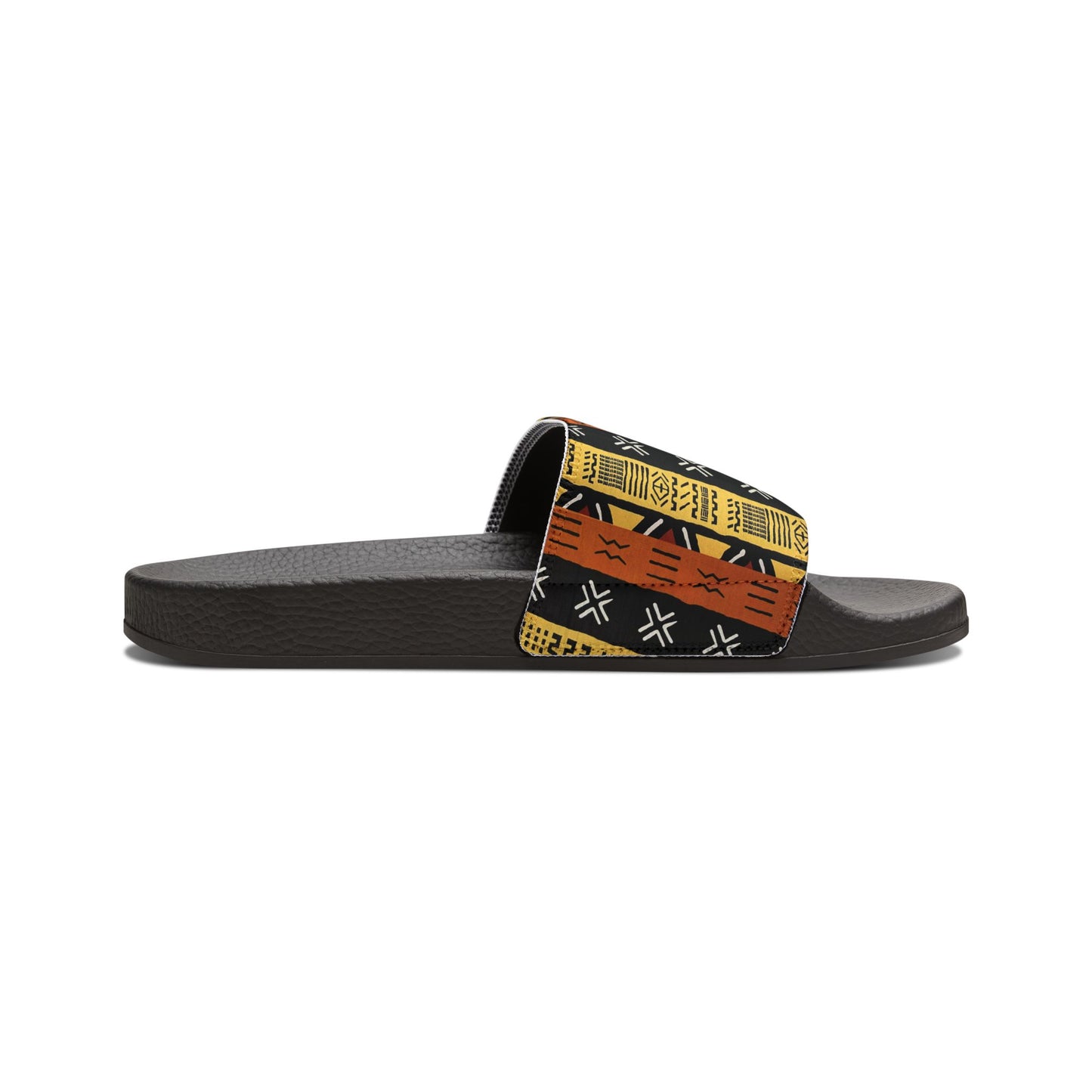 Freedom Culture Mud-cloth Print Women's Removable-Strap Sandals