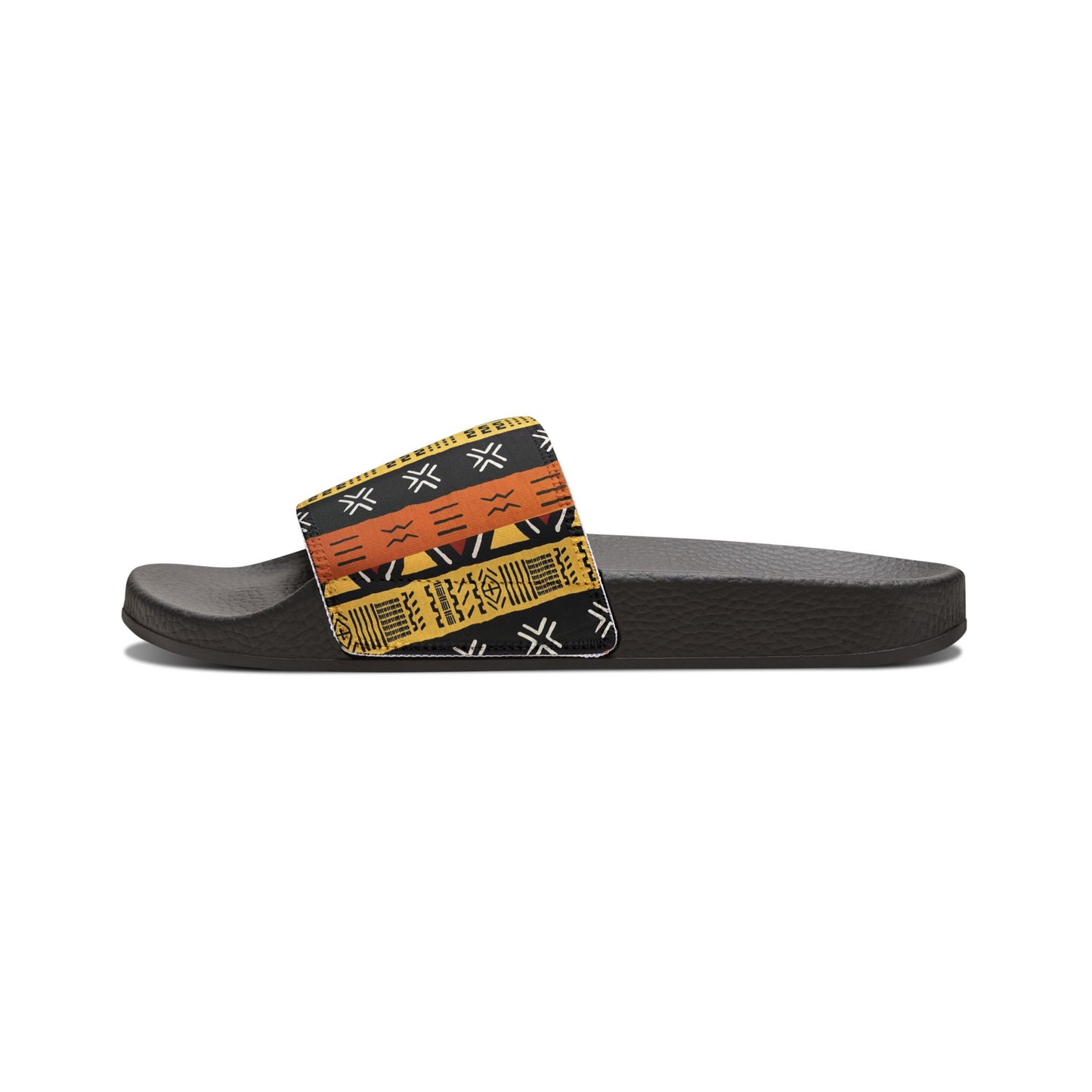 Freedom Culture Mud-cloth Print Women's Removable-Strap Sandals