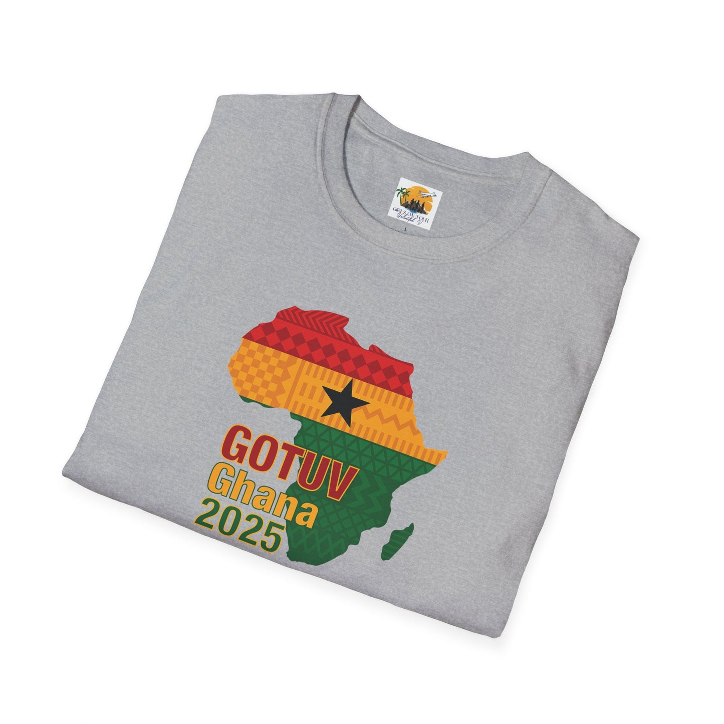 GOTUV Ghana 2025 Unisex Softstyle T-Shirt