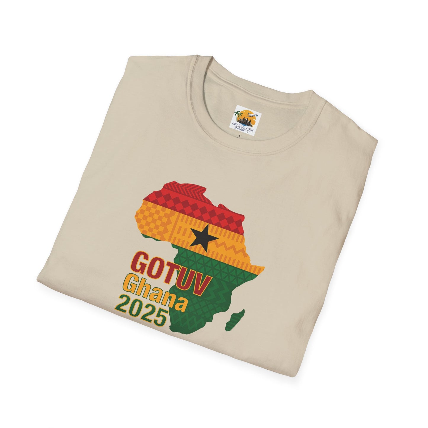 GOTUV Ghana 2025 Unisex Softstyle T-Shirt