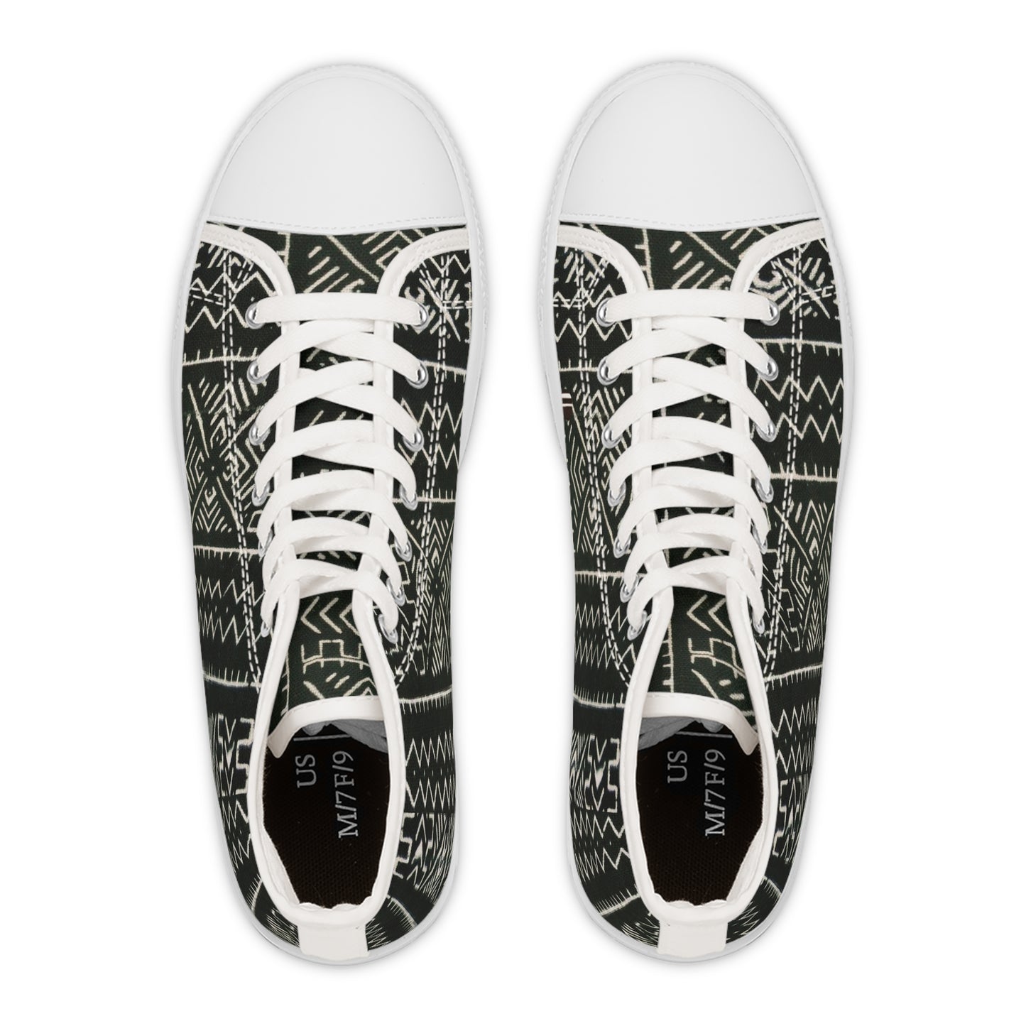 Freedom Culture Women's Mali Mud Cloth Print High Top Sneakers