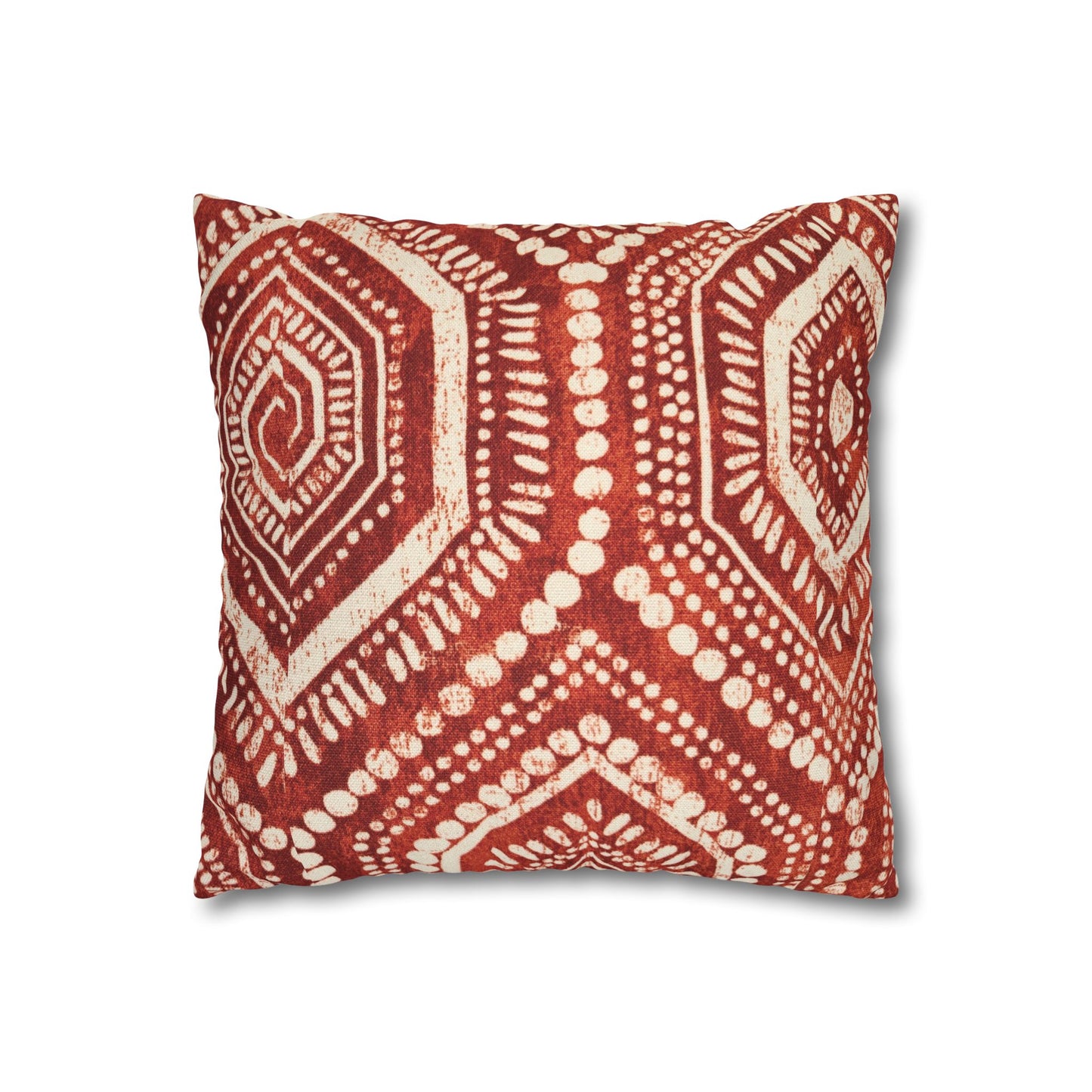 Cloth Print Square Pillow Case