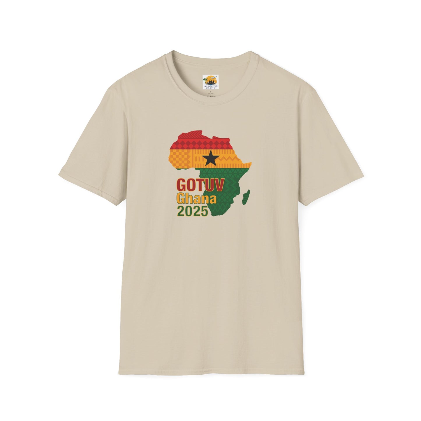 GOTUV Ghana 2025 Unisex Softstyle T-Shirt