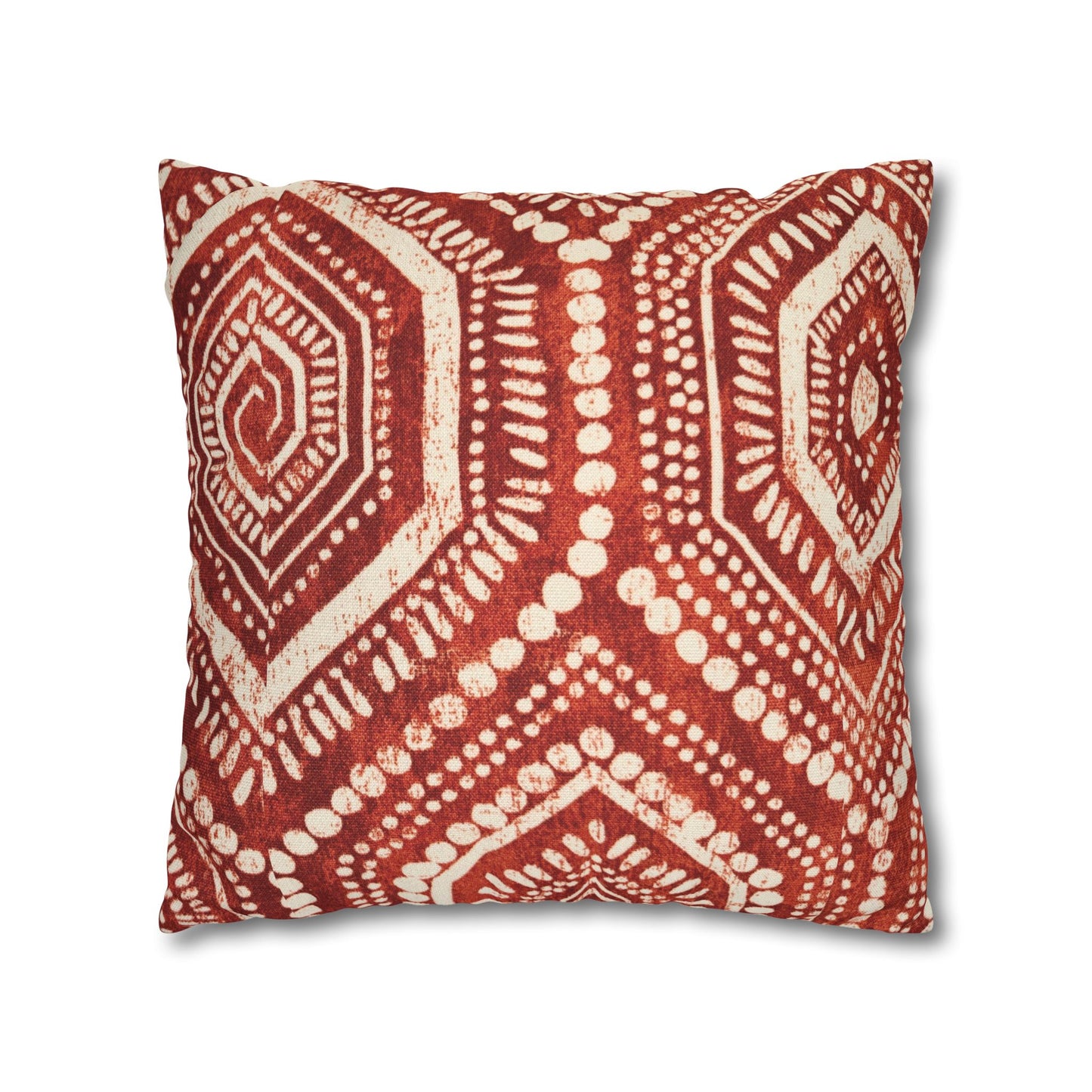 Cloth Print Square Pillow Case