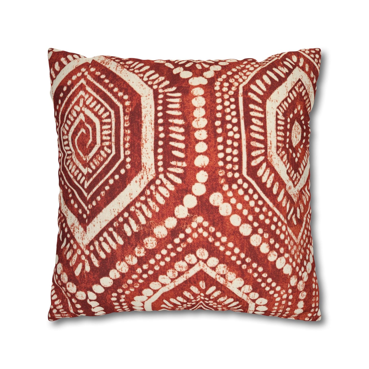 Cloth Print Square Pillow Case