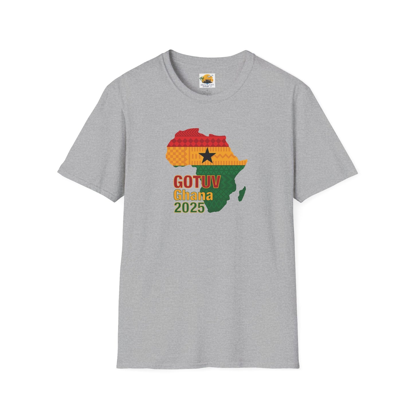 GOTUV Ghana 2025 Unisex Softstyle T-Shirt