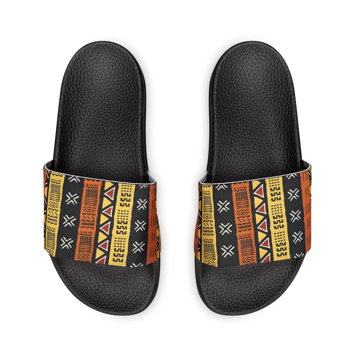 Freedom Culture Mud-cloth Print Women's Removable-Strap Sandals