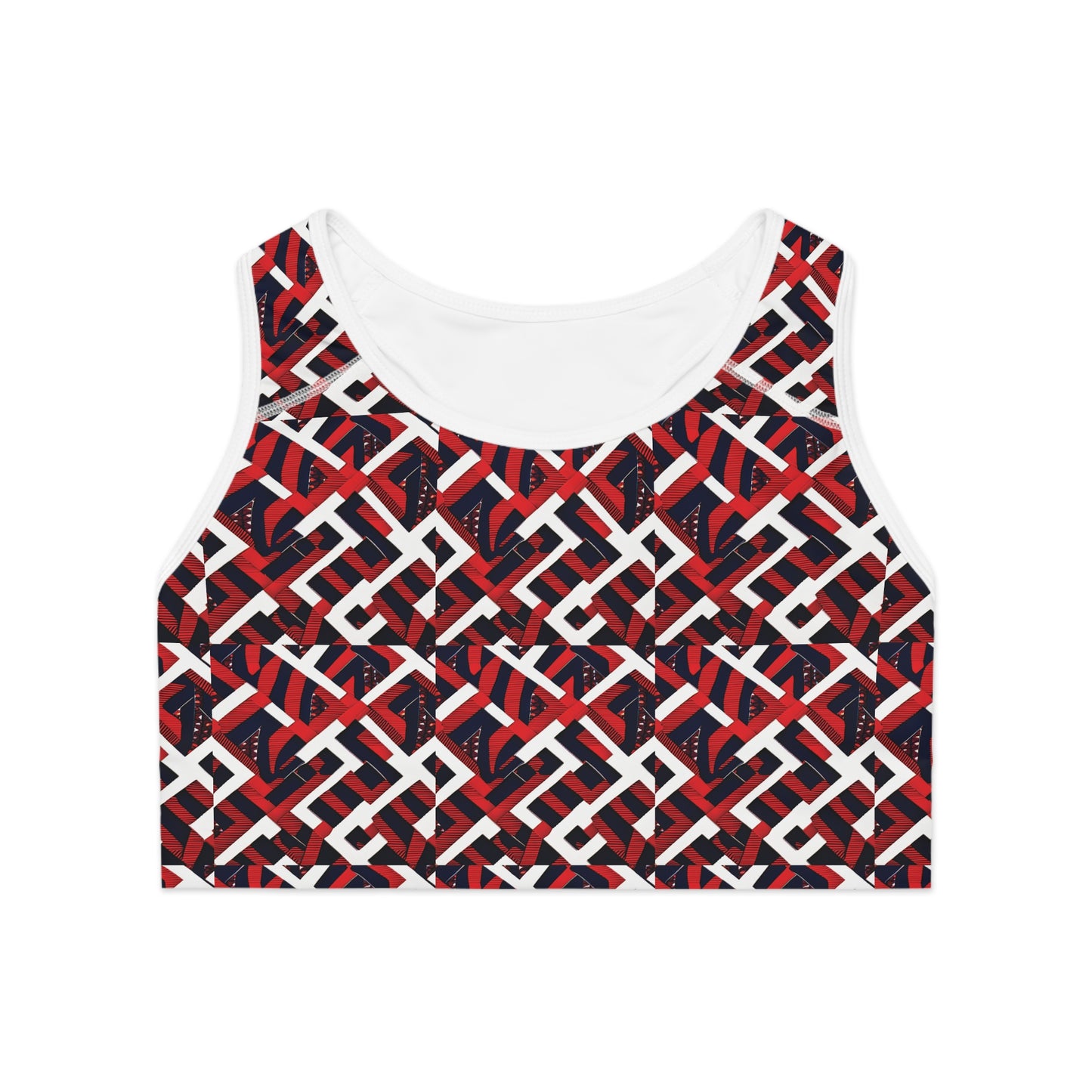 Freedom Culture (Compression Fit) "HU" Sports Bra