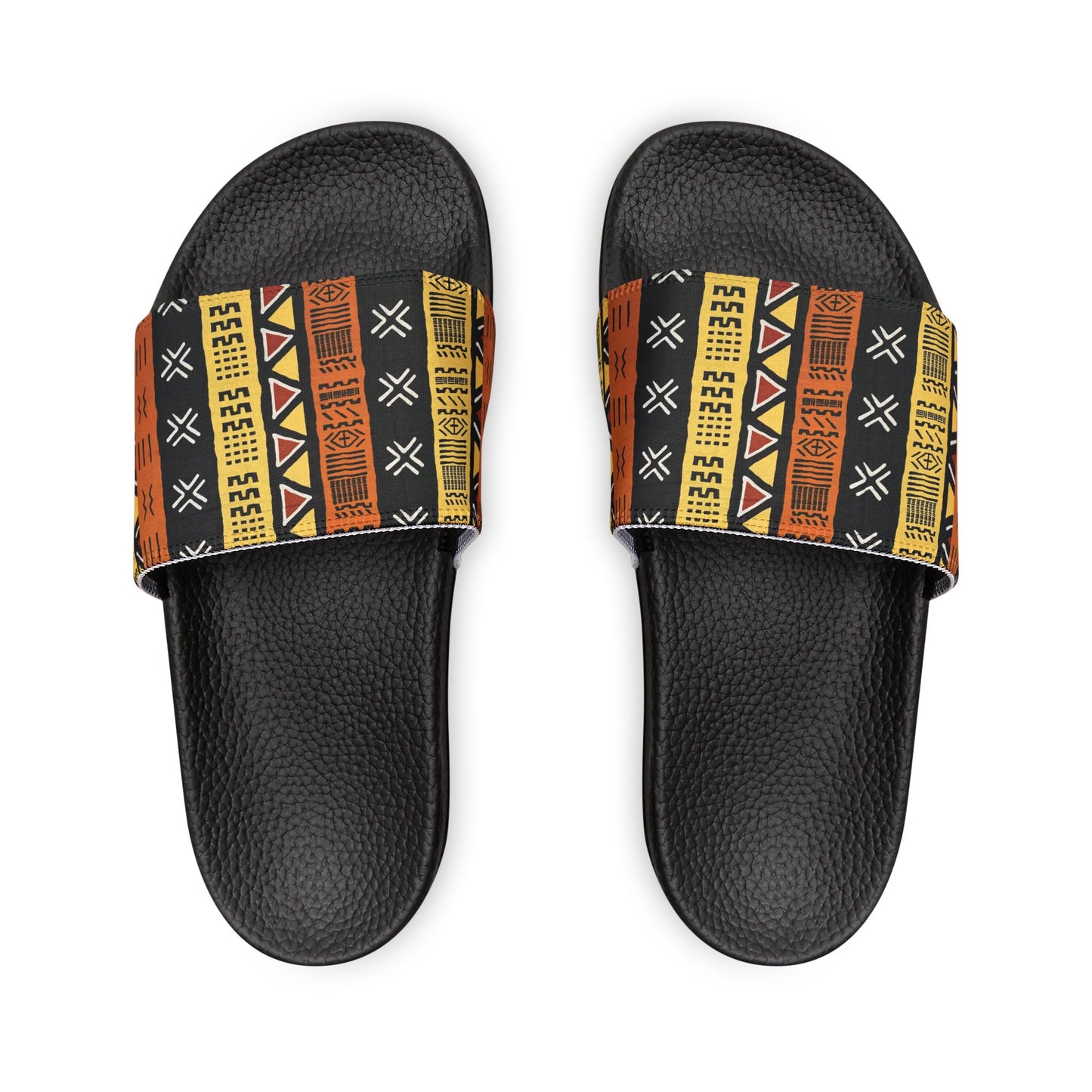 Freedom Culture Mud-cloth Print Women's Removable-Strap Sandals