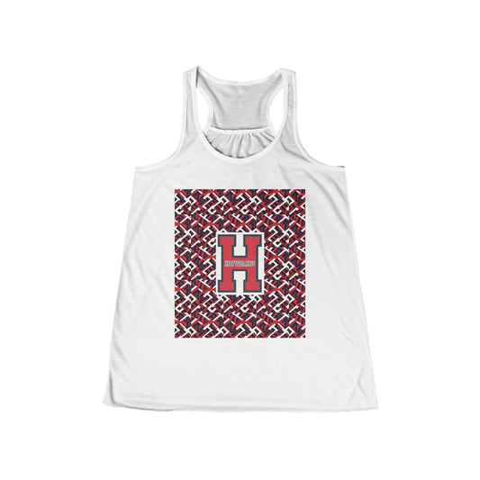 Women's HOWARD U  Flowy Racerback Tank