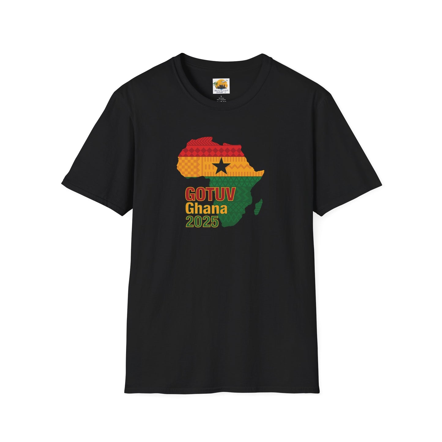 GOTUV Ghana 2025 Unisex Softstyle T-Shirt