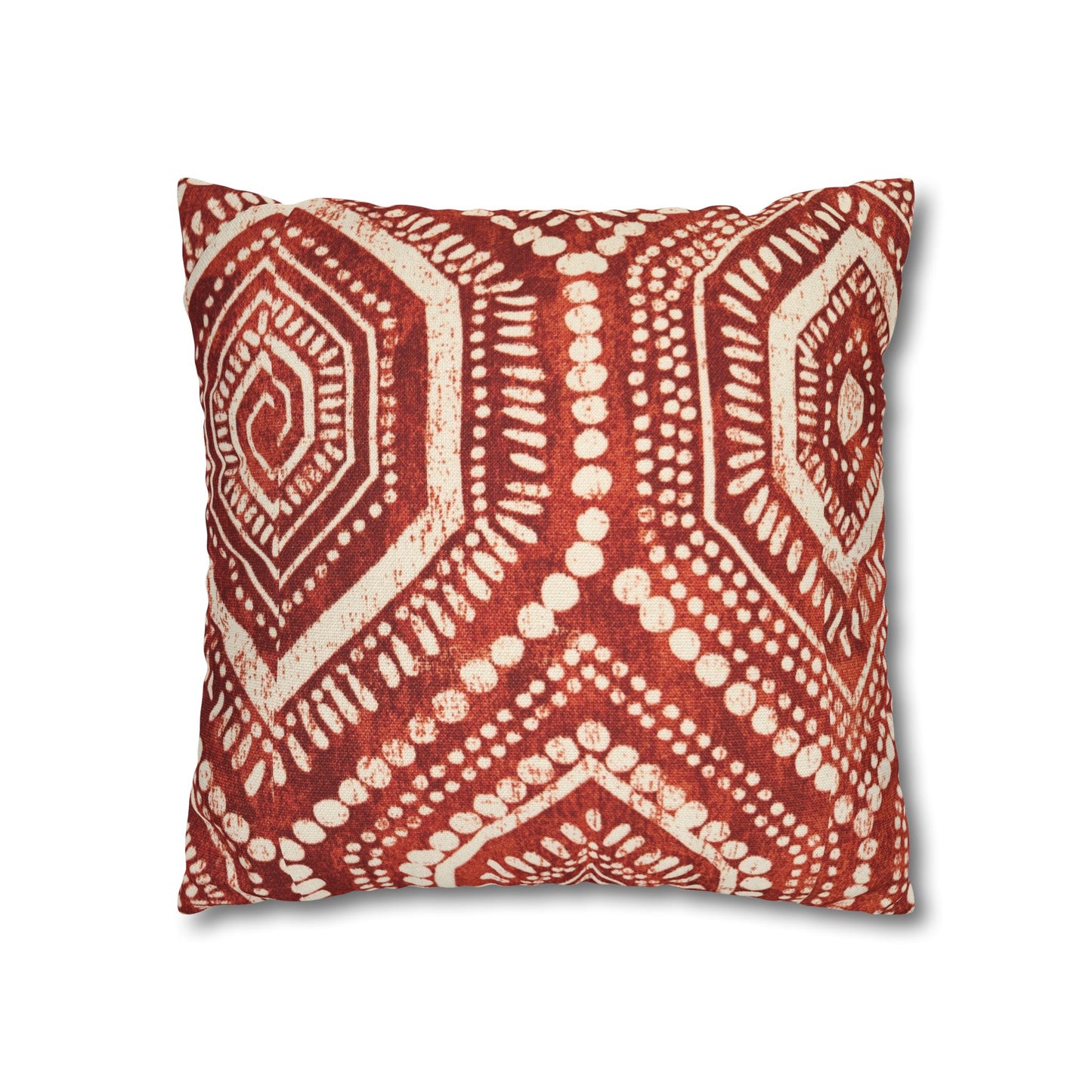 Cloth Print Square Pillow Case