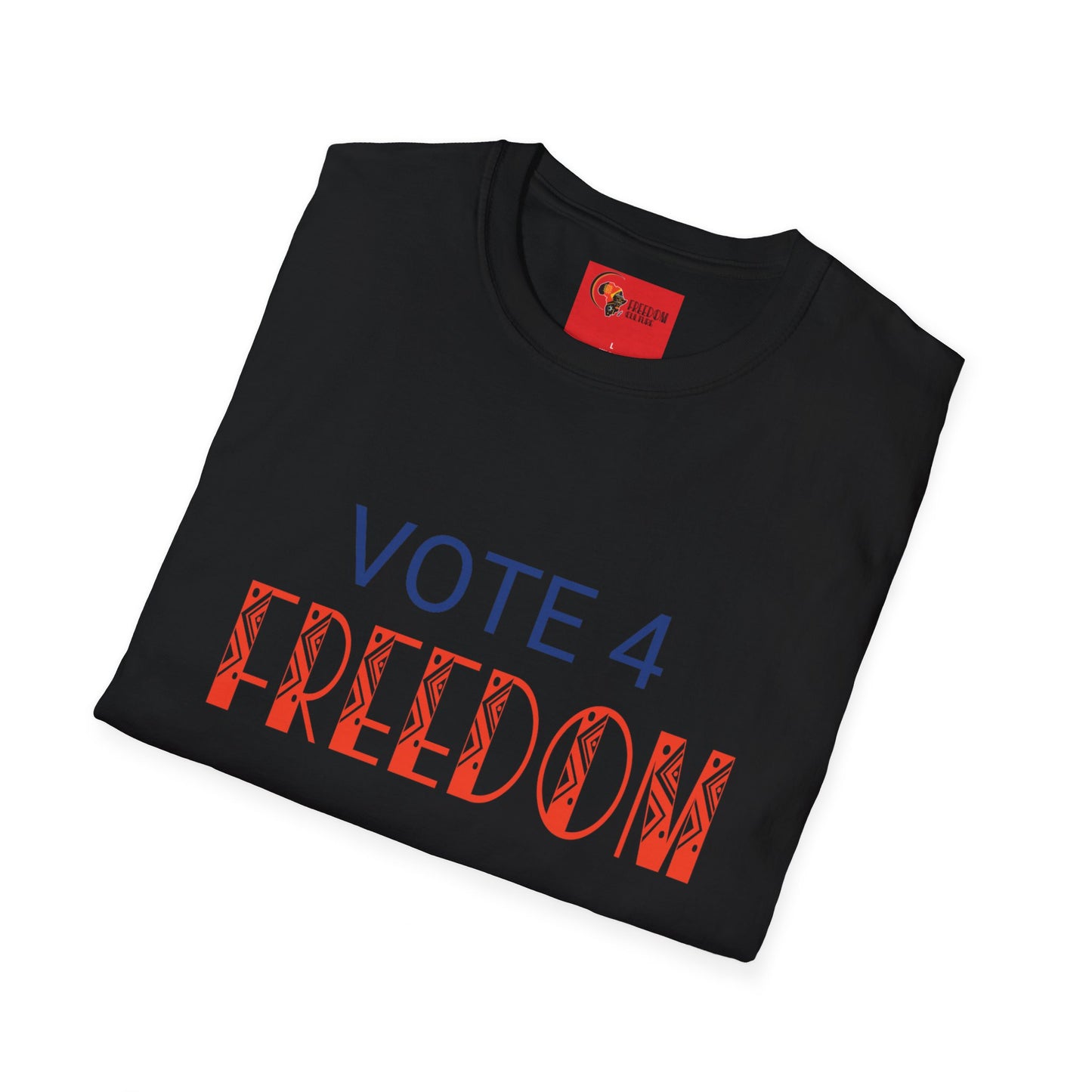 Freedom Culture “Vote 4 Freedom” Unisex Softstyle T-Shirt