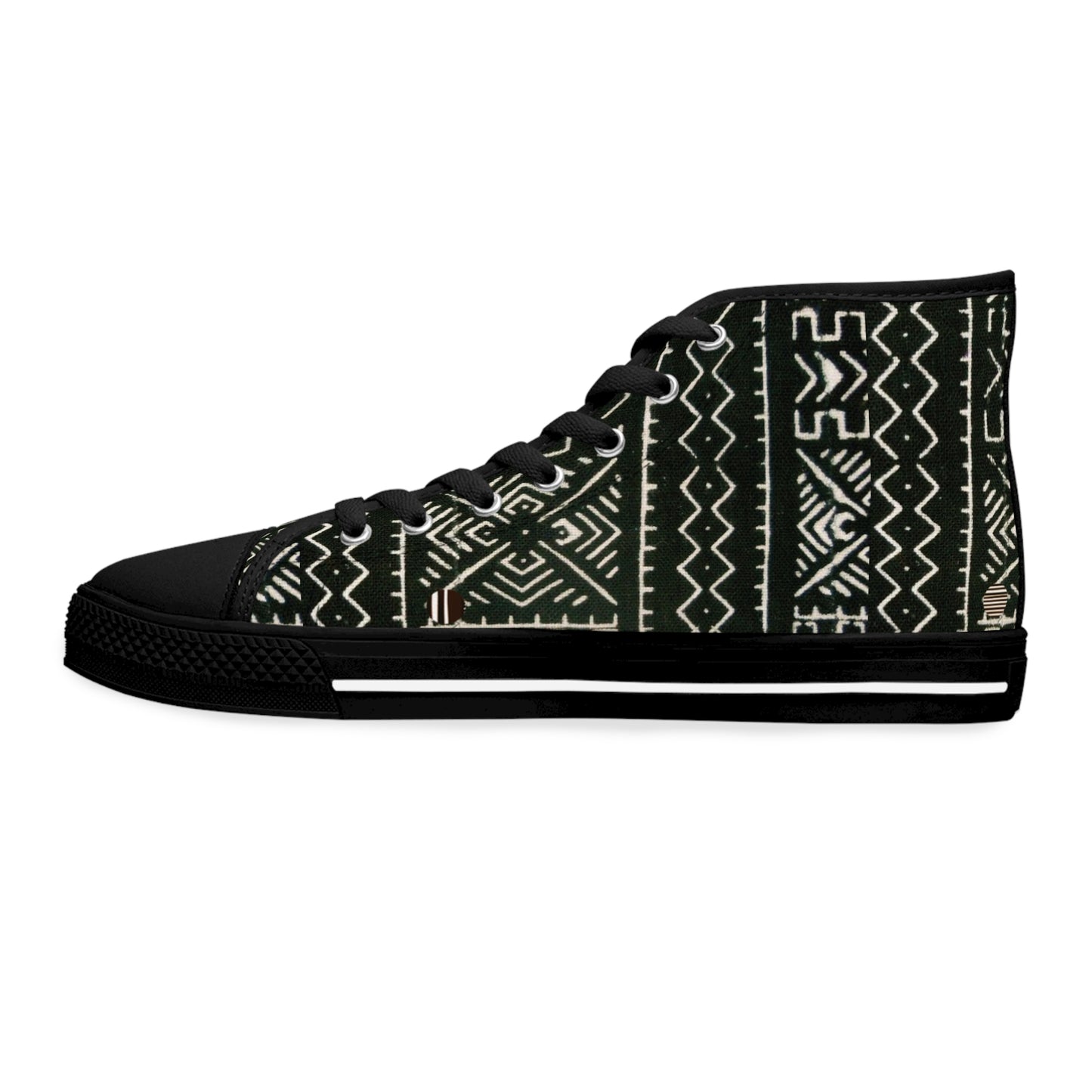 Freedom Culture Women's Mali Mud Cloth Print High Top Sneakers