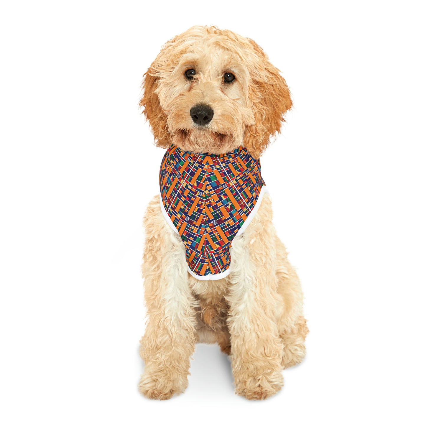 Freedom Culture Pet Hoodie (Kente Print)