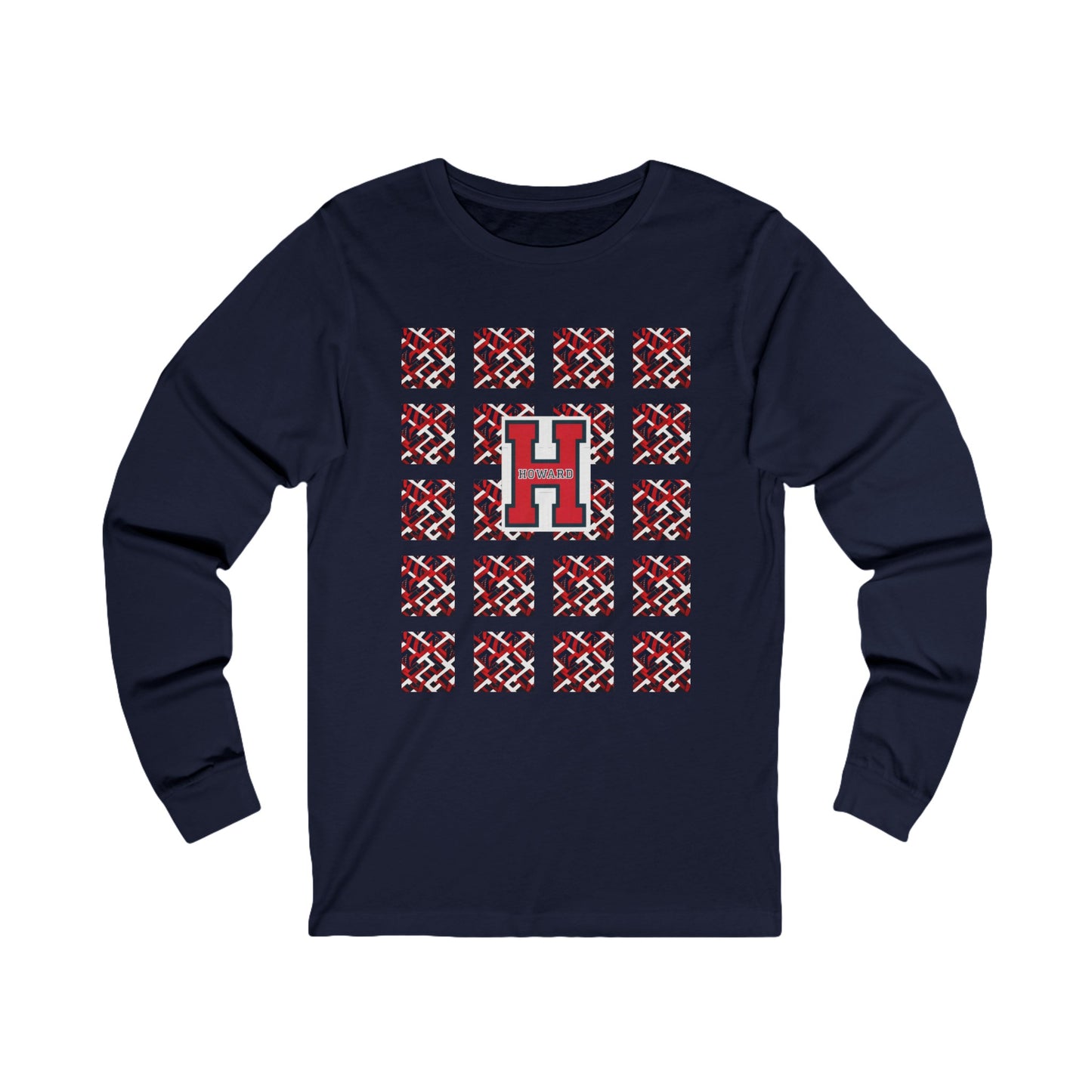 Freedom Culture HOWARD U Unisex Jersey Long Sleeve Jua Print Tee