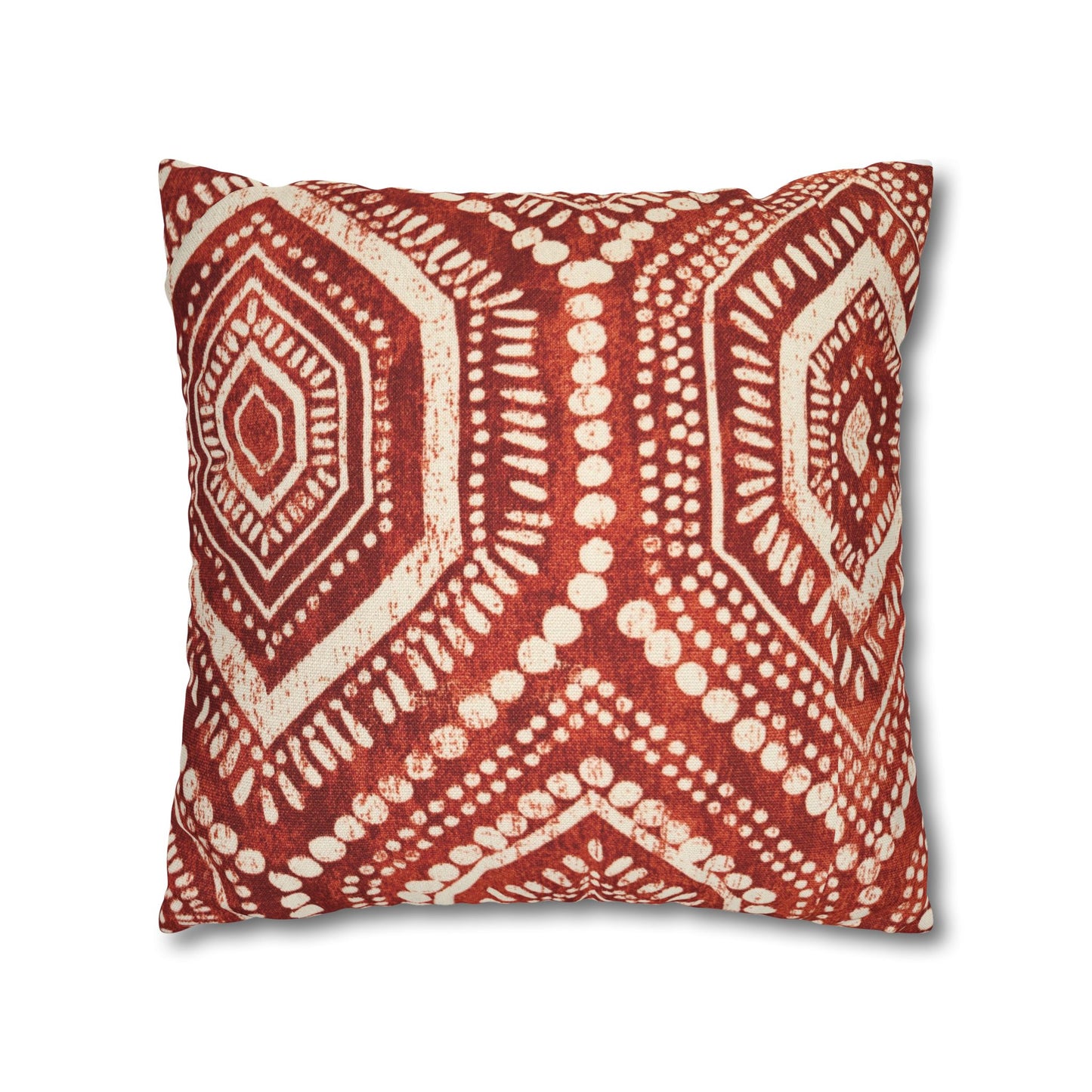 Cloth Print Square Pillow Case