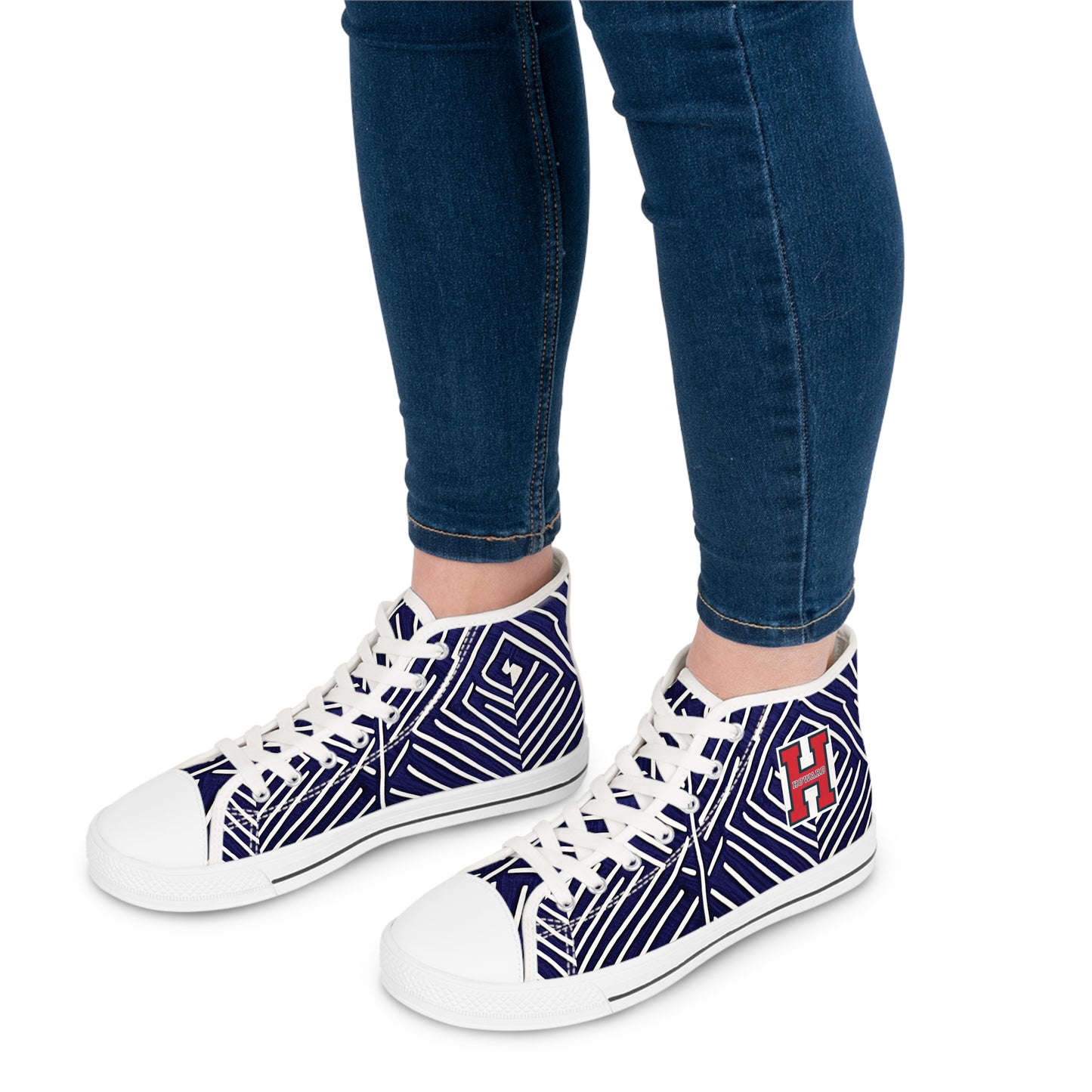 Howard U Women's High-Top Sneakers