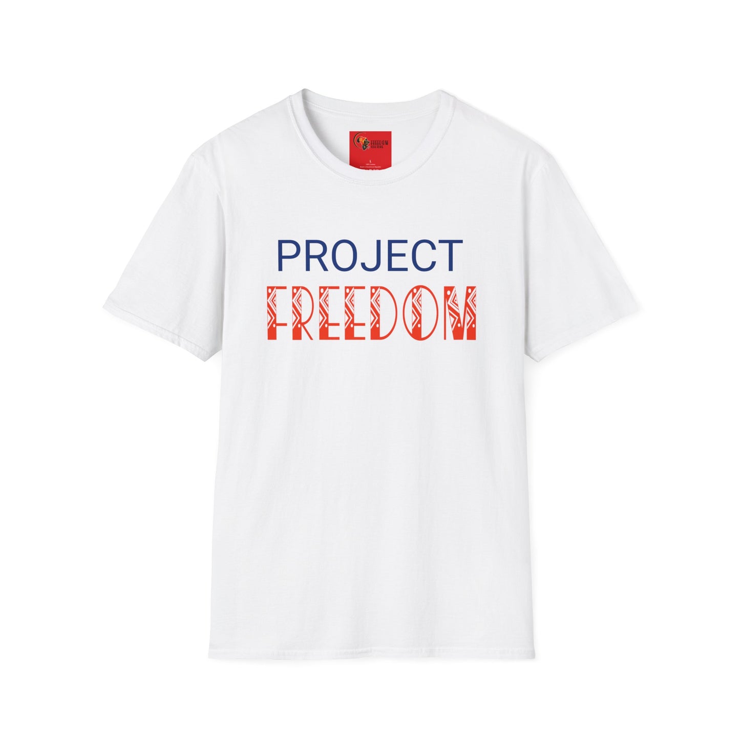 Freedom Culture “Project Freedom” Unisex Softstyle T-Shirt