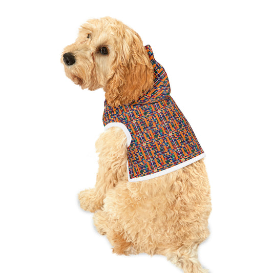 Freedom Culture Pet Hoodie (Kente Print)