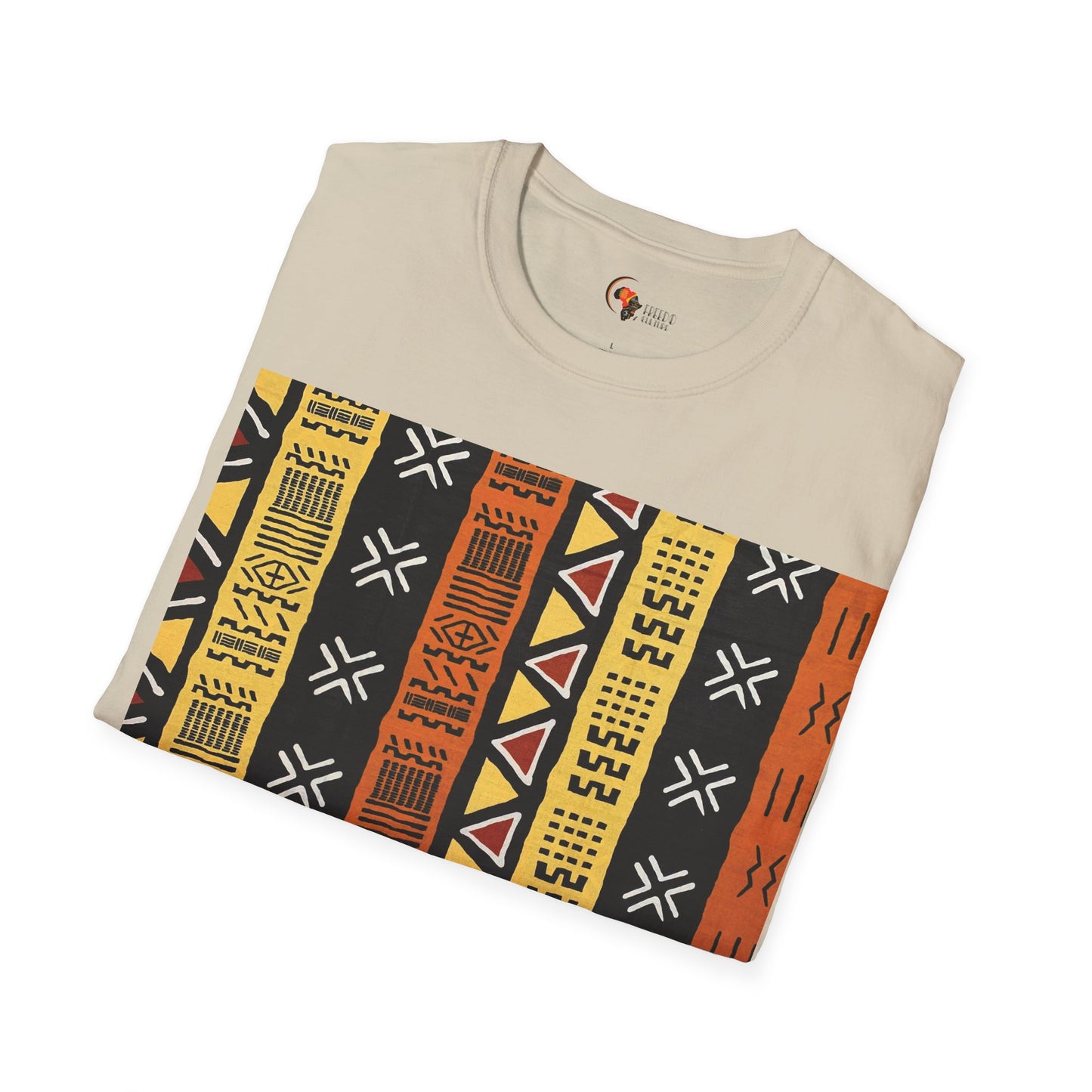 Freedom Culture Mud Cloth Unisex Softstyle T-Shirt