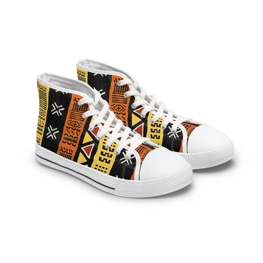 Freedom Culture Women's Mud Cloth Print High Top Sneakers