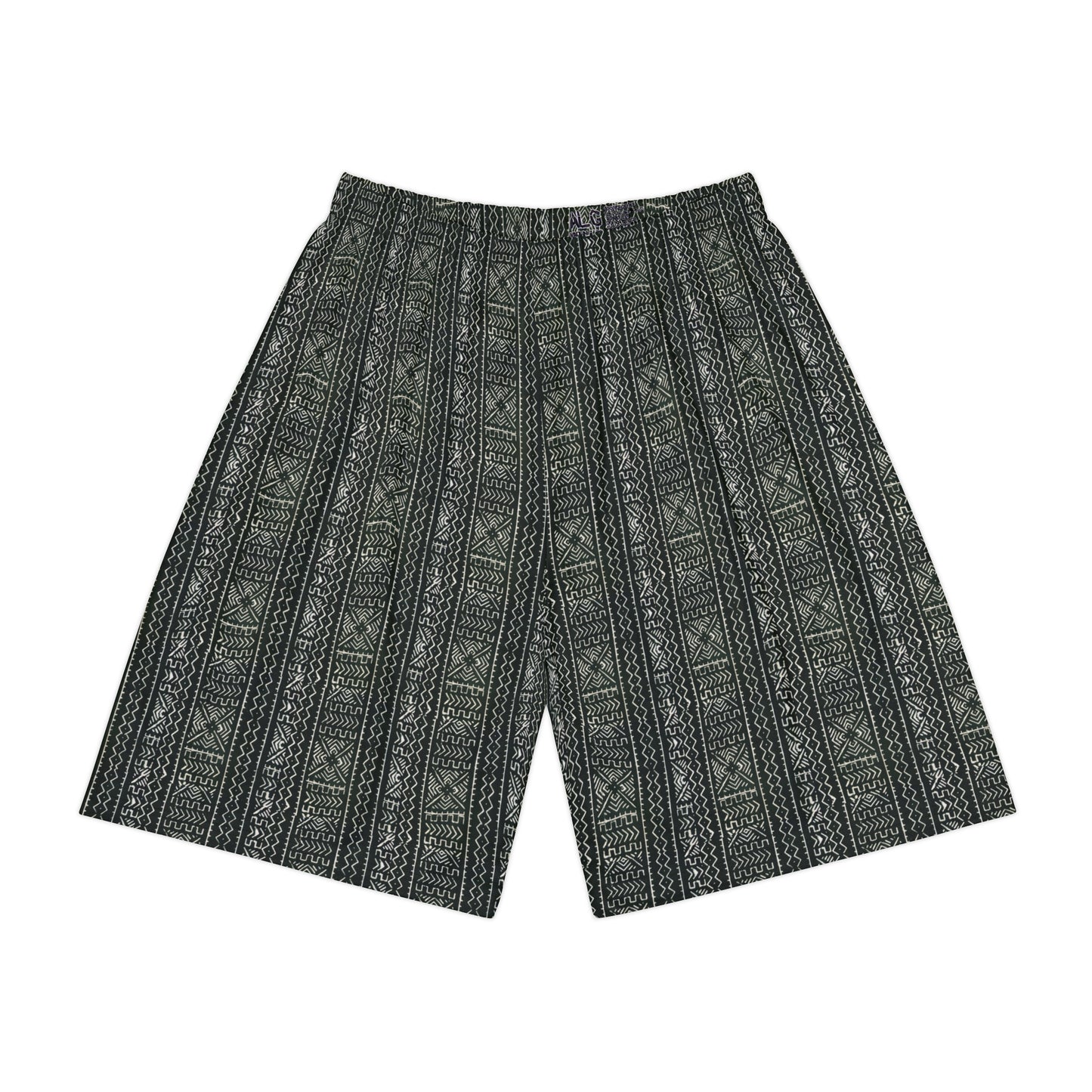 Freedom Culture Men’s Mali Mud Cloth Print Sports Shorts