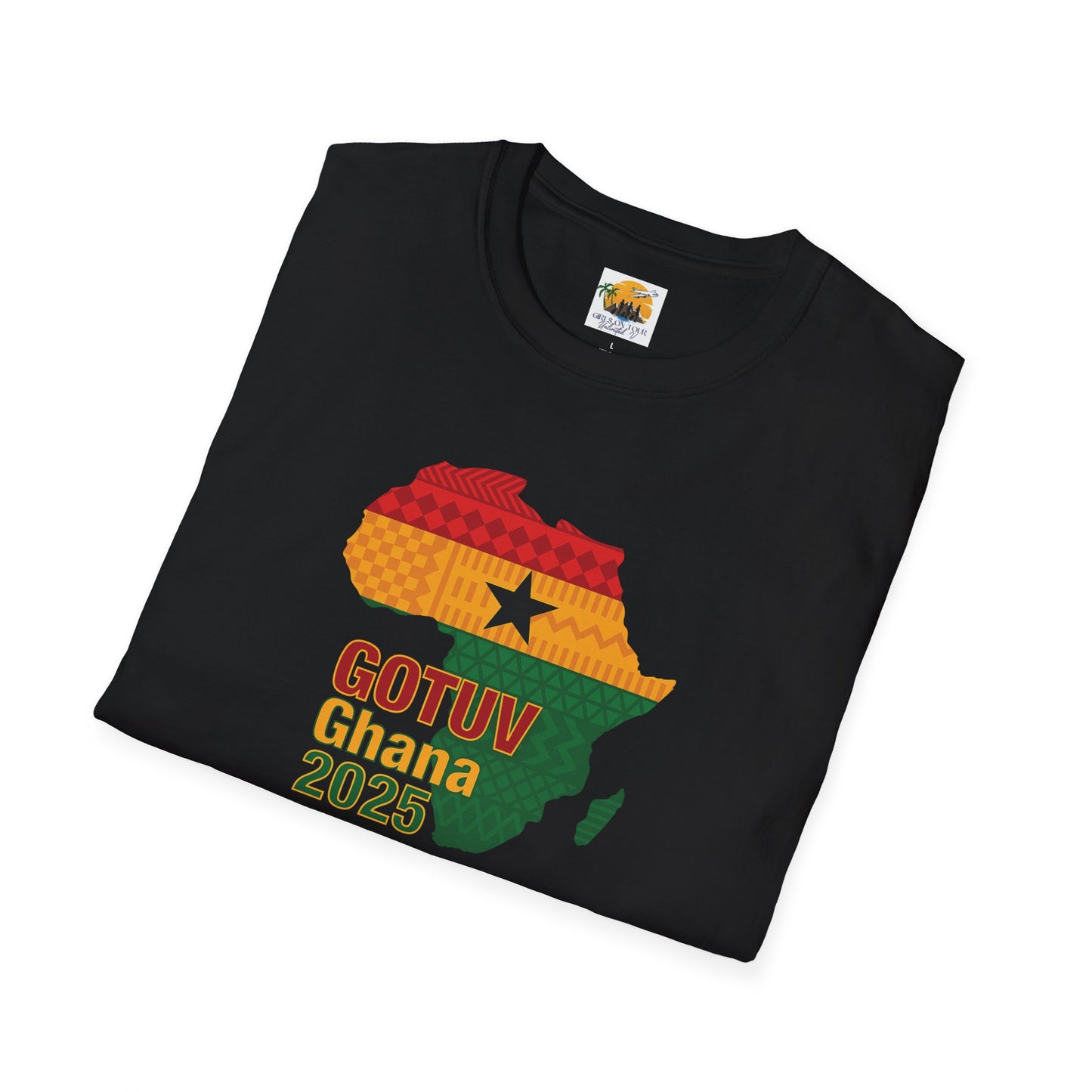 GOTUV Ghana 2025 Unisex Softstyle T-Shirt