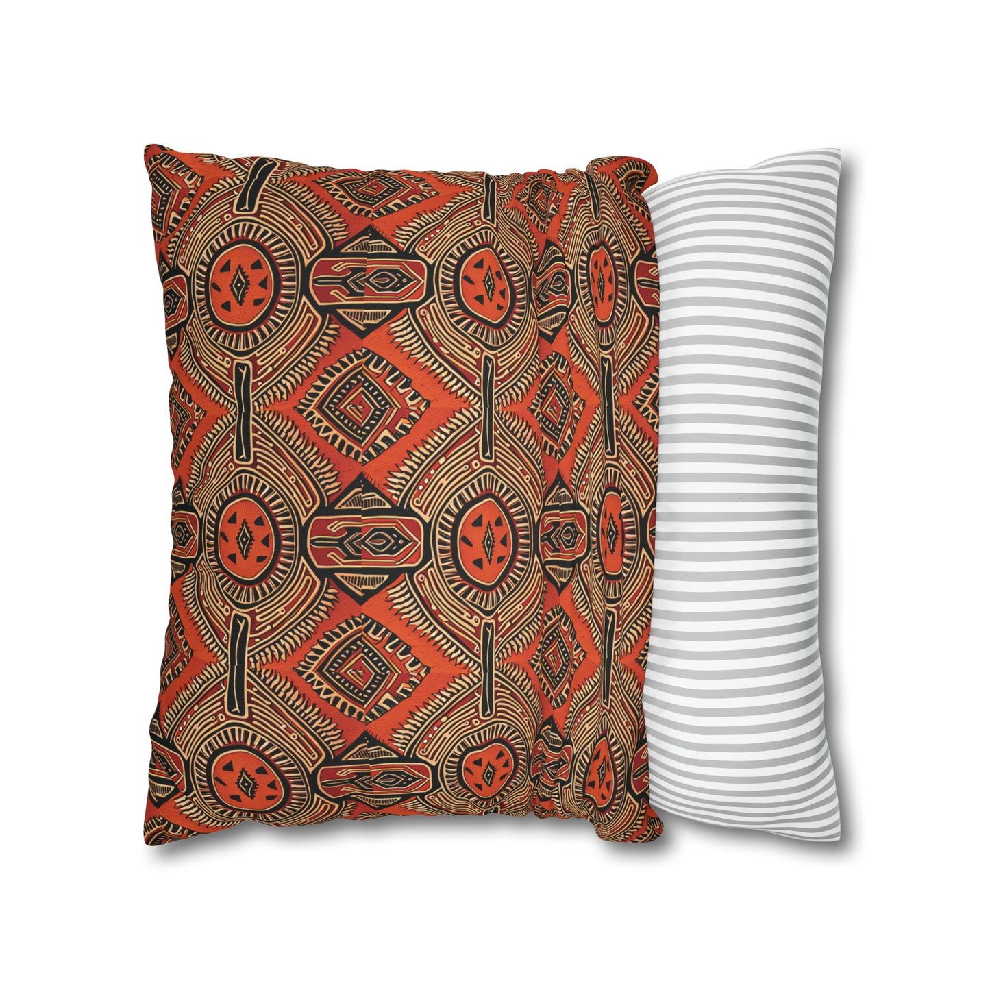 Freedom Culture "Jua" Cloth Print Square Pillow Case