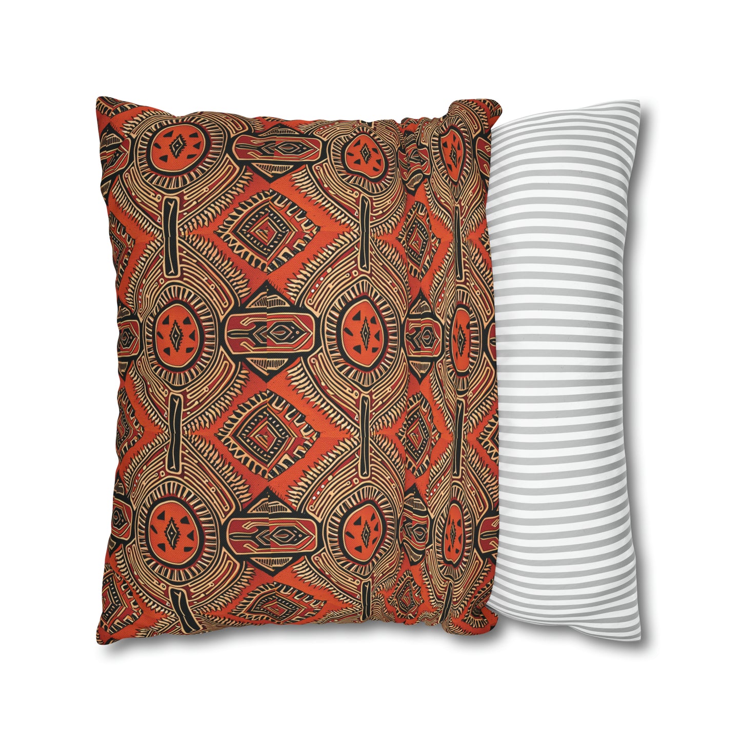 Freedom Culture "Jua" Cloth Print Square Pillow Case