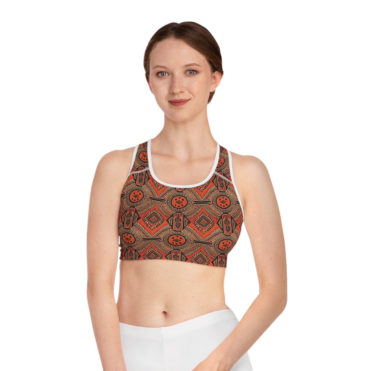 Freedom Culture (Compression Fit) Jua Print Sports Bra