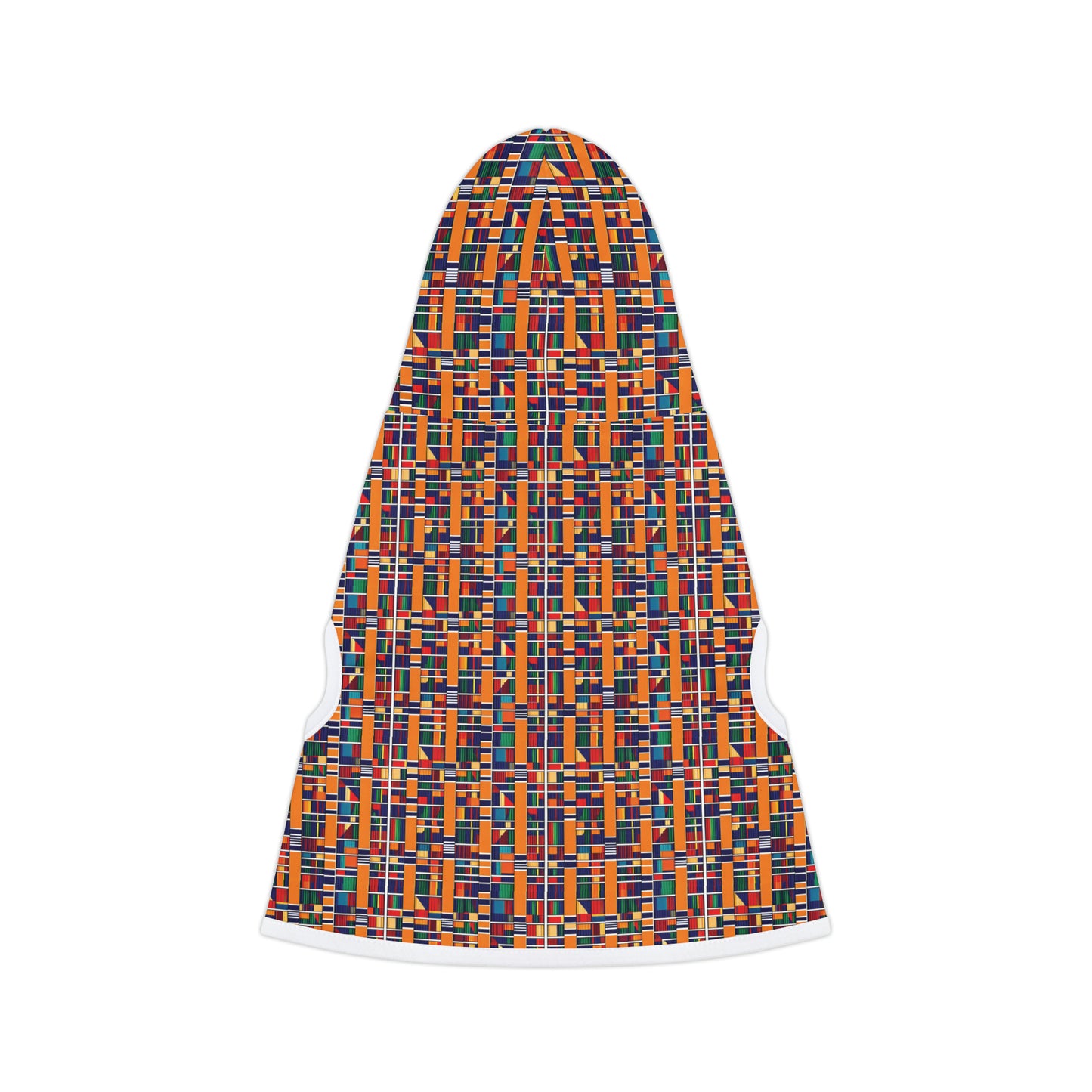 Freedom Culture Pet Hoodie (Kente Print)