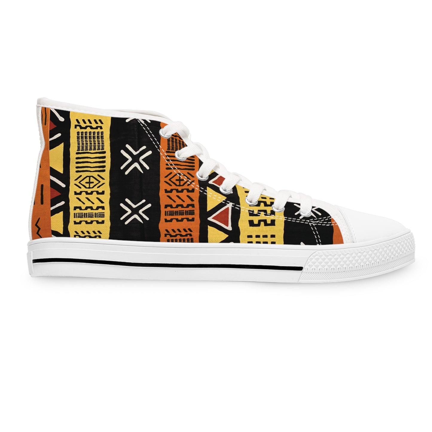 Freedom Culture Women's Mud Cloth Print High Top Sneakers