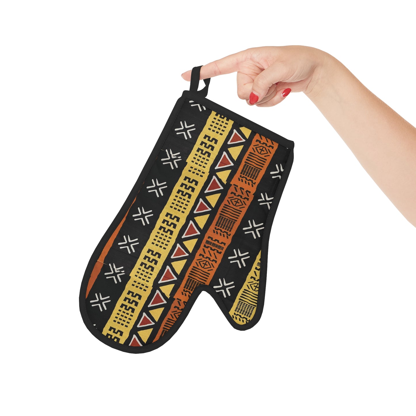 Mali Mud Cloth Print Oven Glove