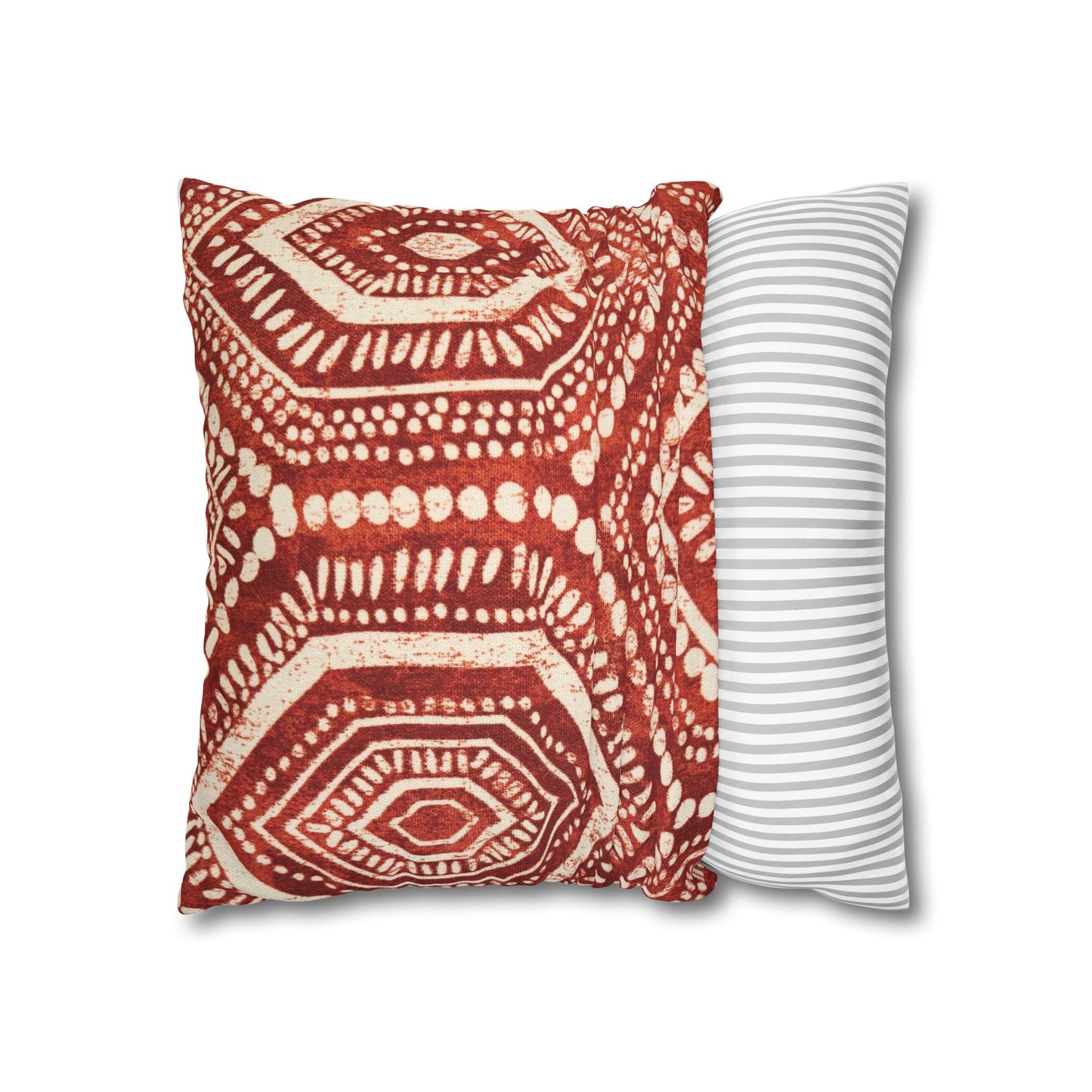 Cloth Print Square Pillow Case