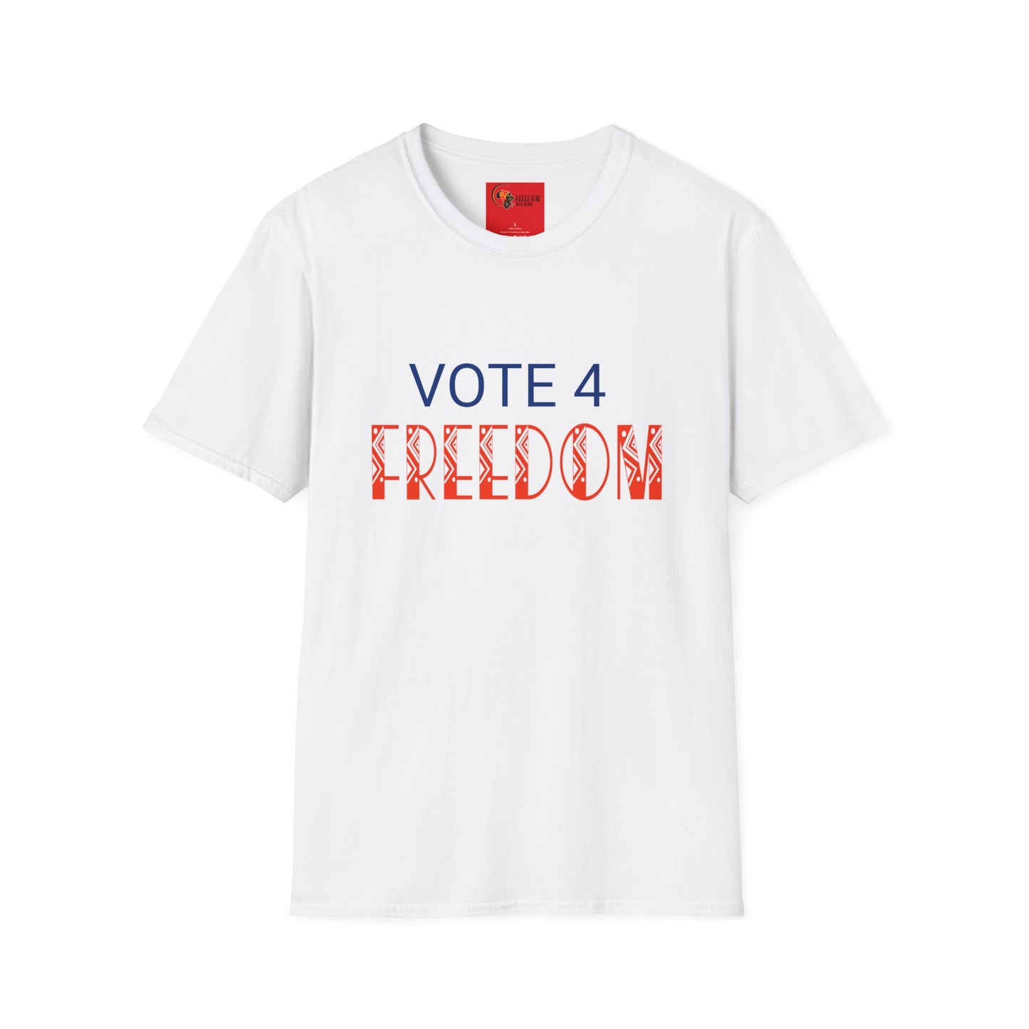 Freedom Culture “Vote 4 Freedom” Unisex Softstyle T-Shirt