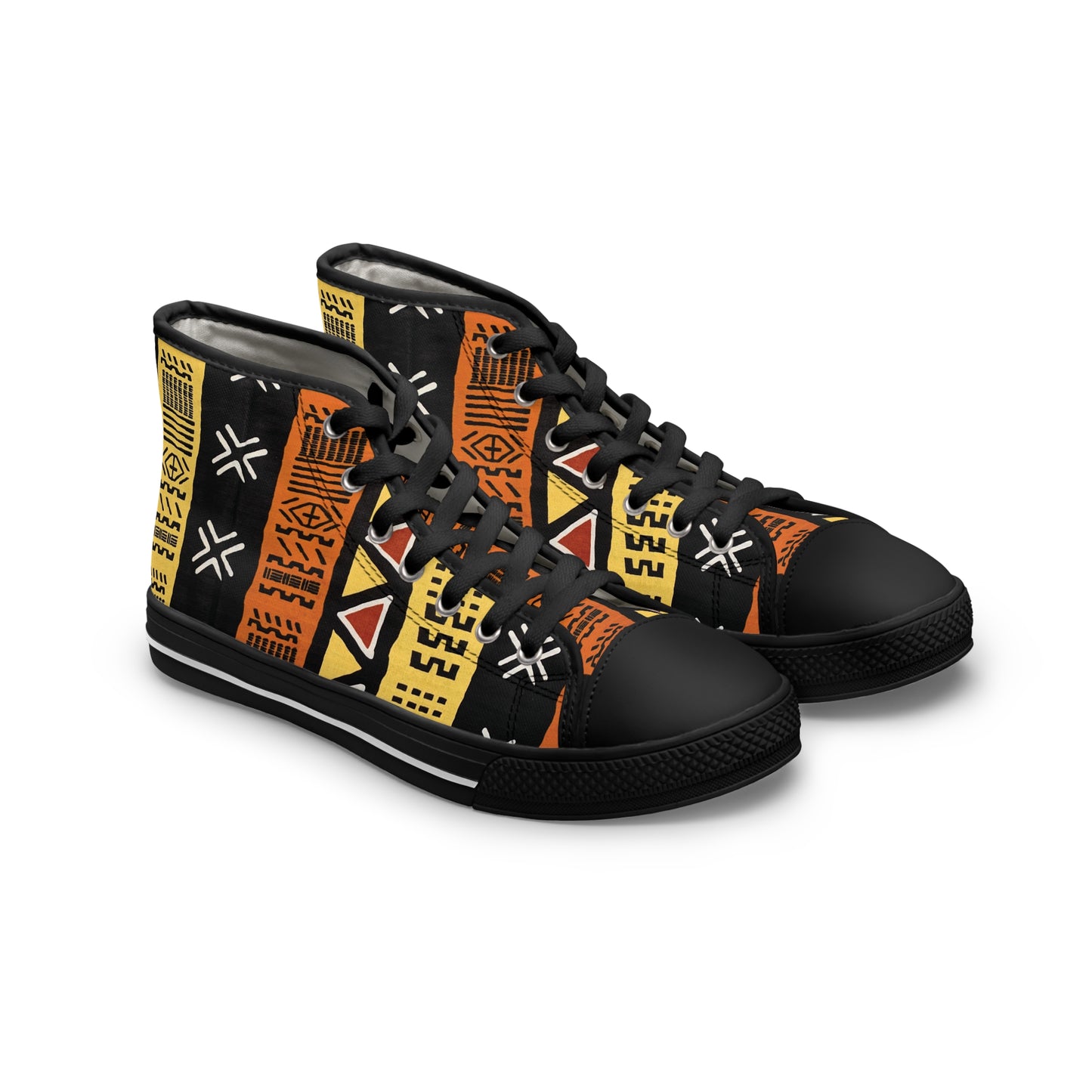 Freedom Culture Women's Mud Cloth Print High Top Sneakers