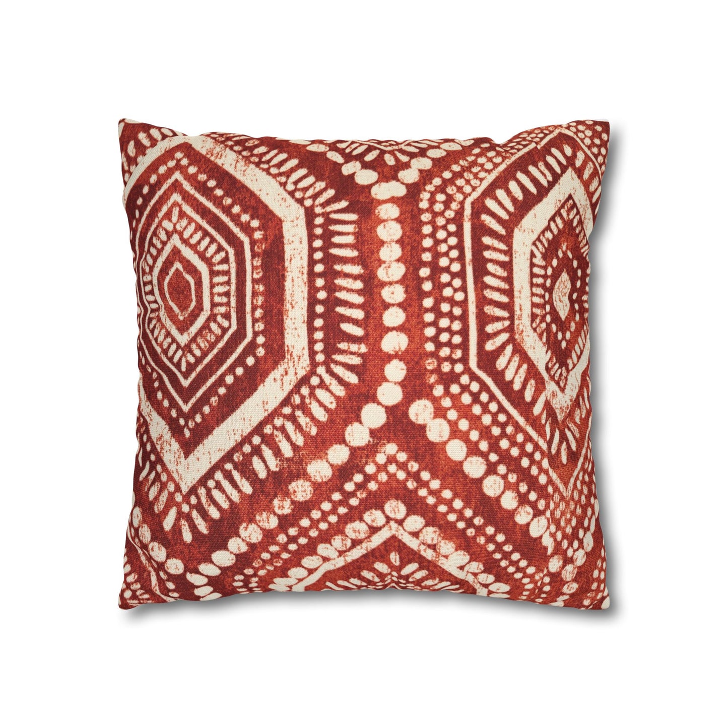 Cloth Print Square Pillow Case