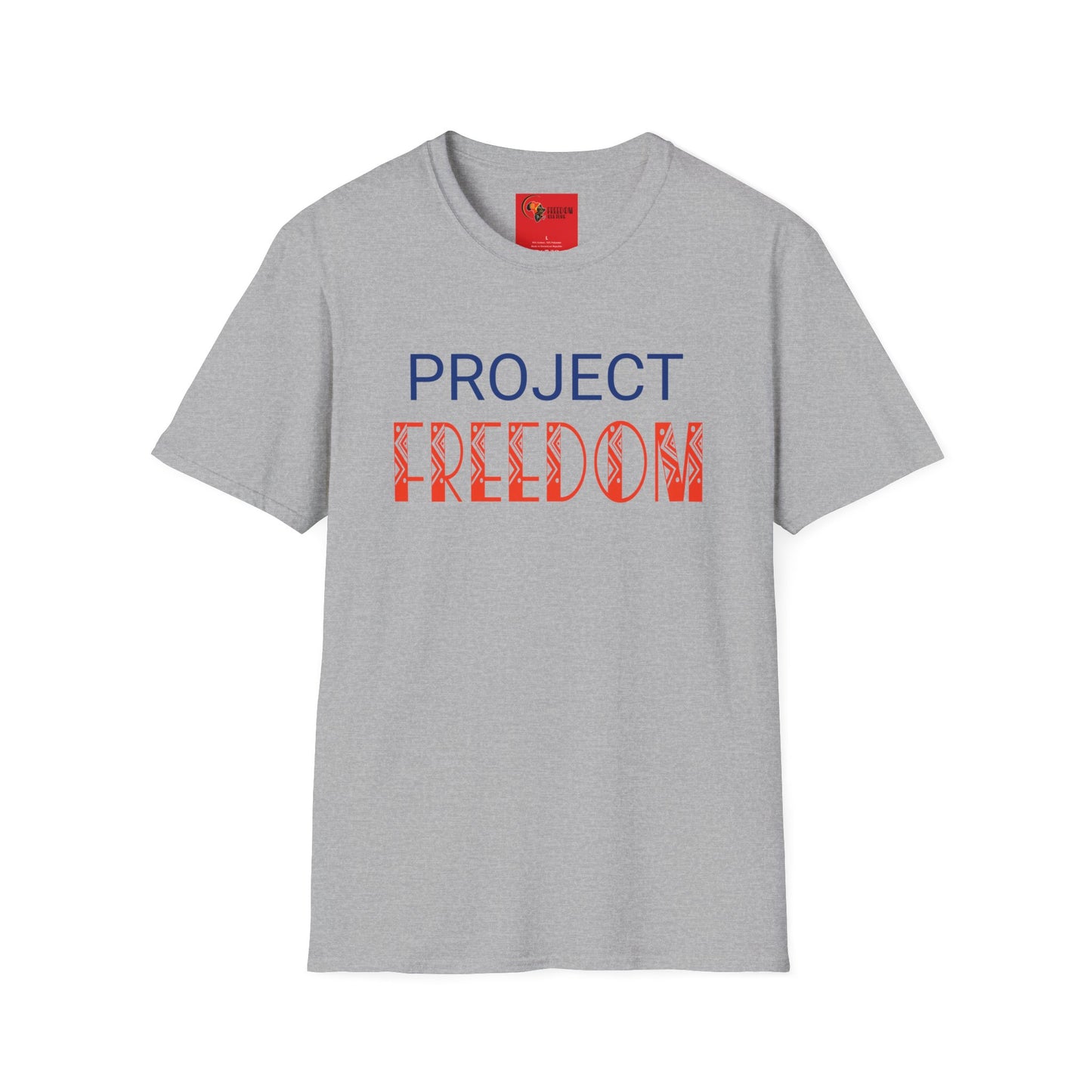 Freedom Culture “Project Freedom” Unisex Softstyle T-Shirt