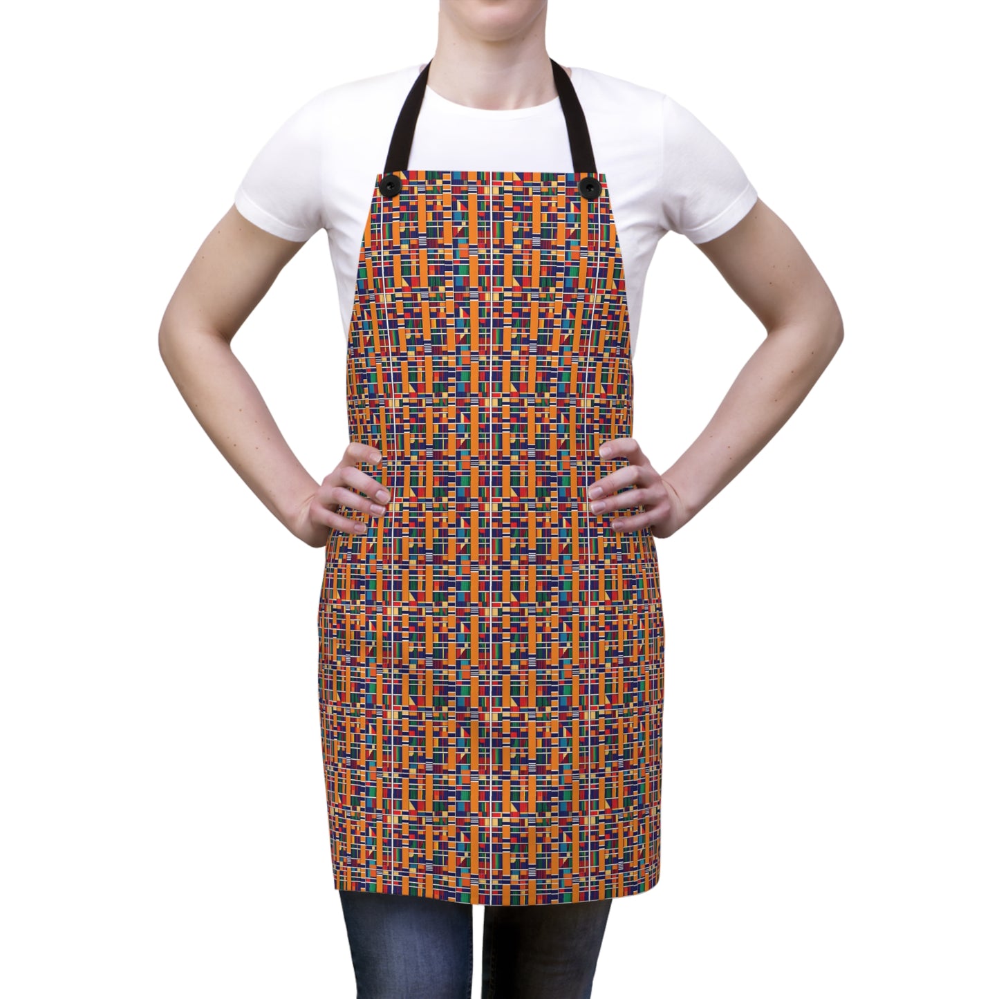 Kente Print Apron