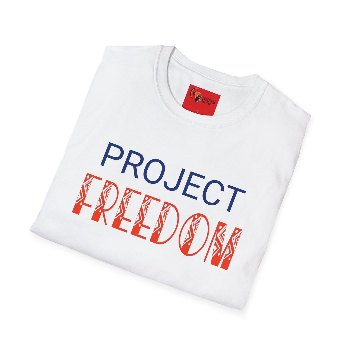 Freedom Culture “Project Freedom” Unisex Softstyle T-Shirt