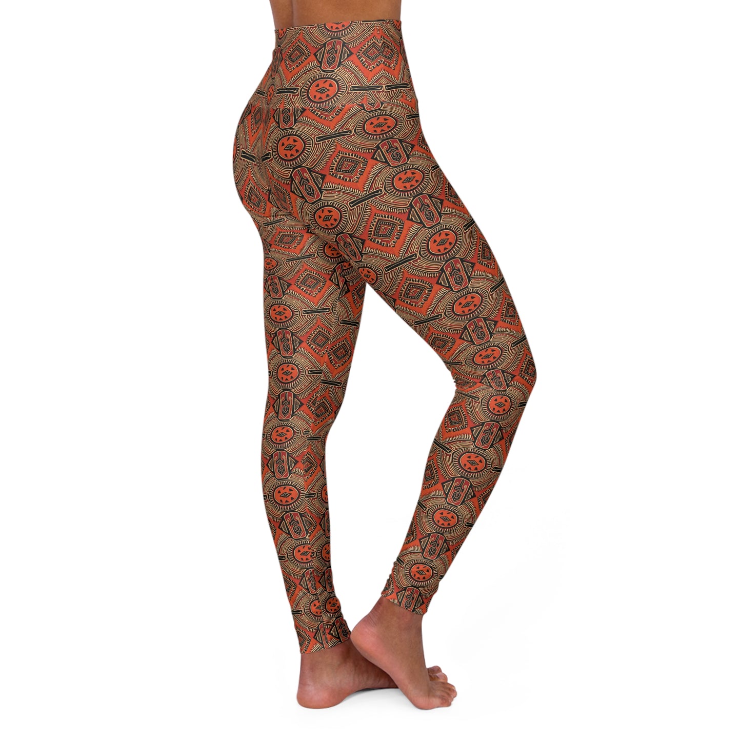 Freedom Culture High Waisted Jua Print Yoga Leggings