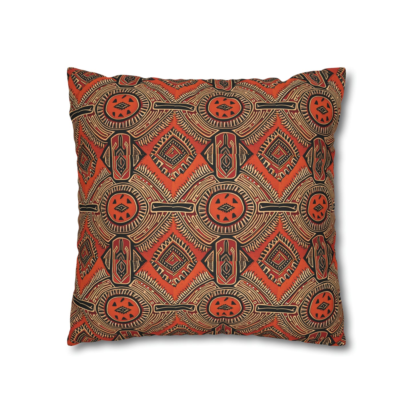 Freedom Culture "Jua" Cloth Print Square Pillow Case