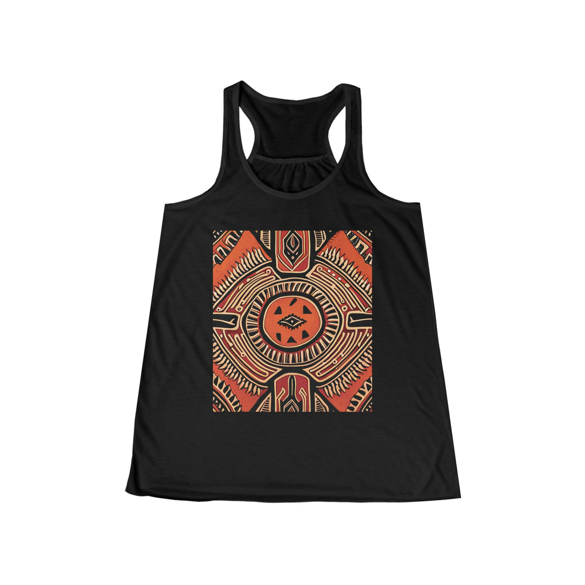 Tribal Sunburst Racerback Tank