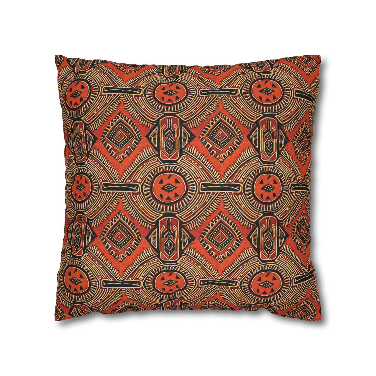 Freedom Culture "Jua" Cloth Print Square Pillow Case